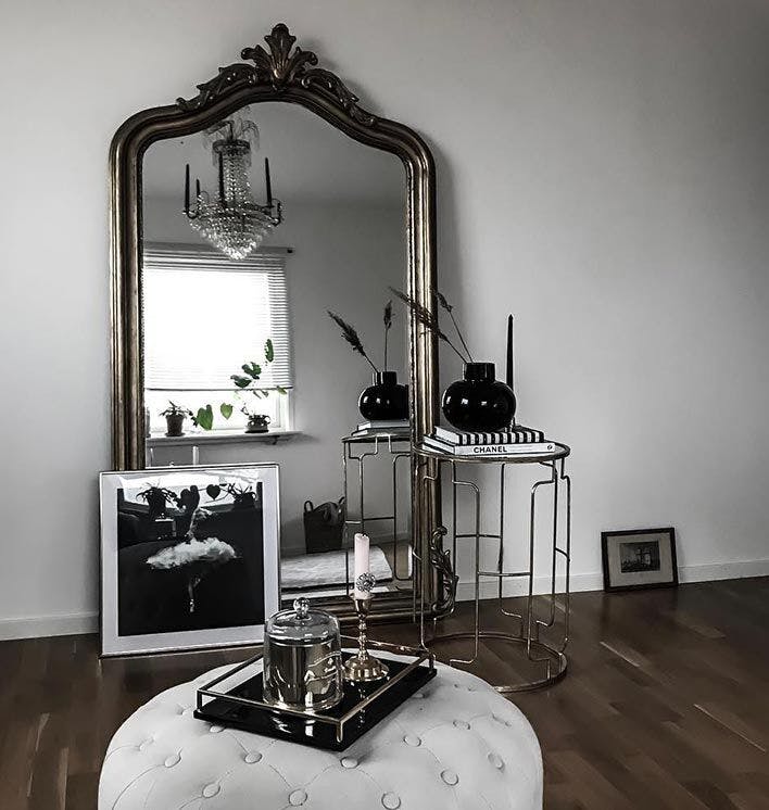 Affiche avec un motif de danseuse