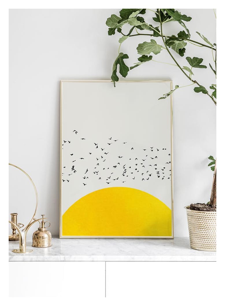 A Thousand Birds Poster (50x70 cm) - Poster Store