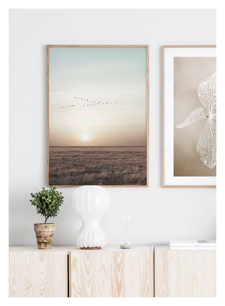 Calm field Poster (30x40 cm) - Poster Store