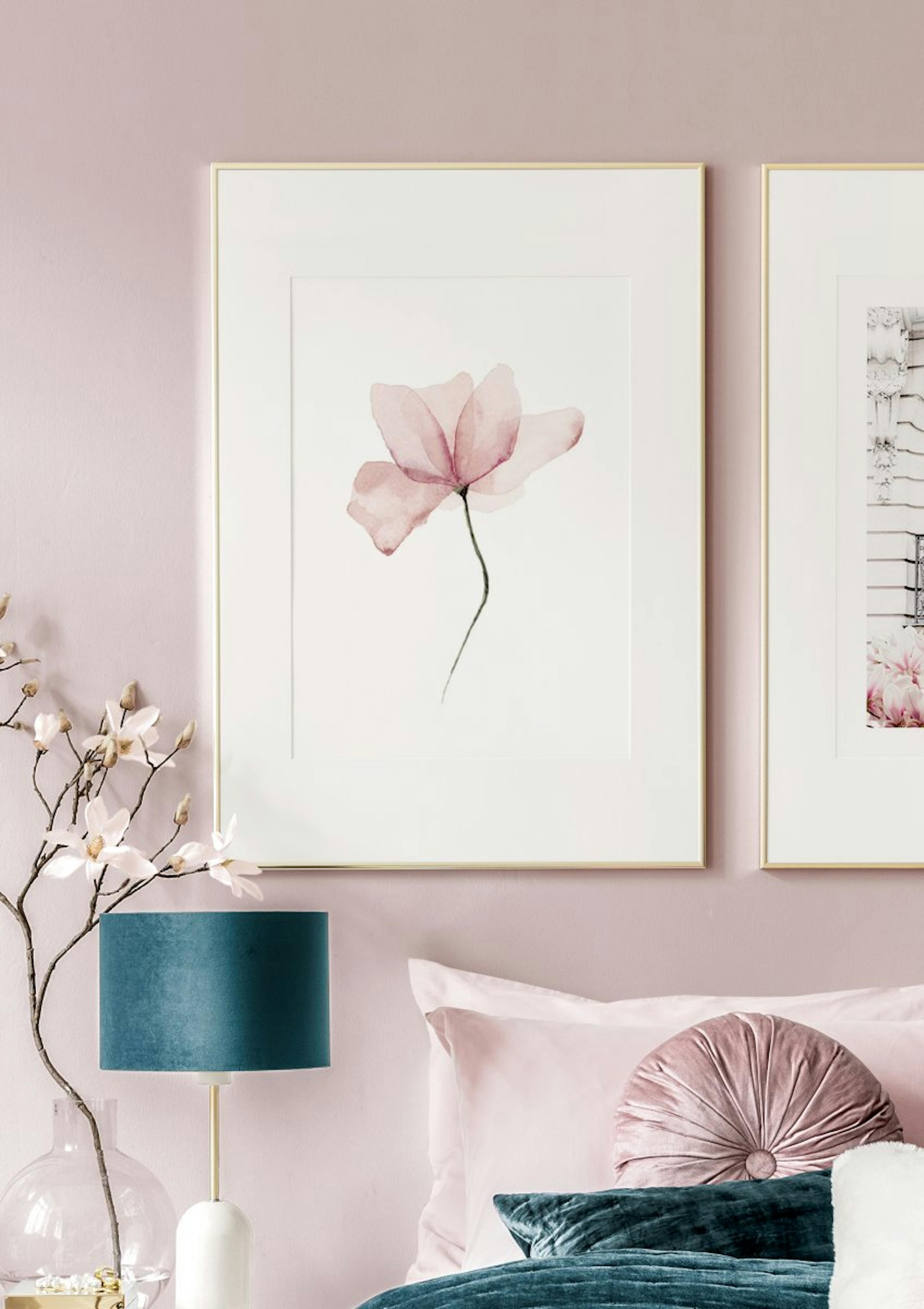 Watercolor Flower Poster thumbnail