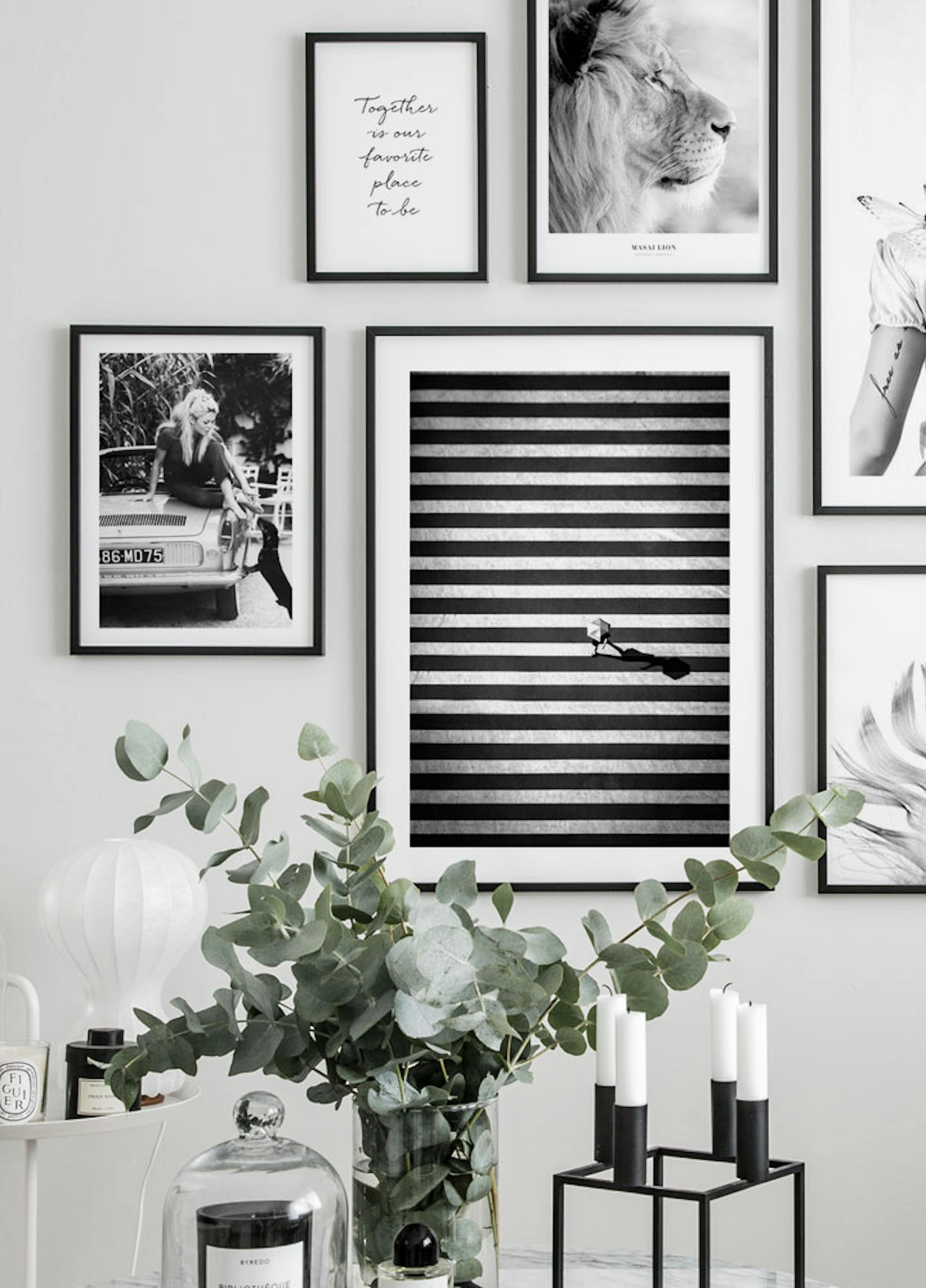 Crossing Stripes Poster thumbnail
