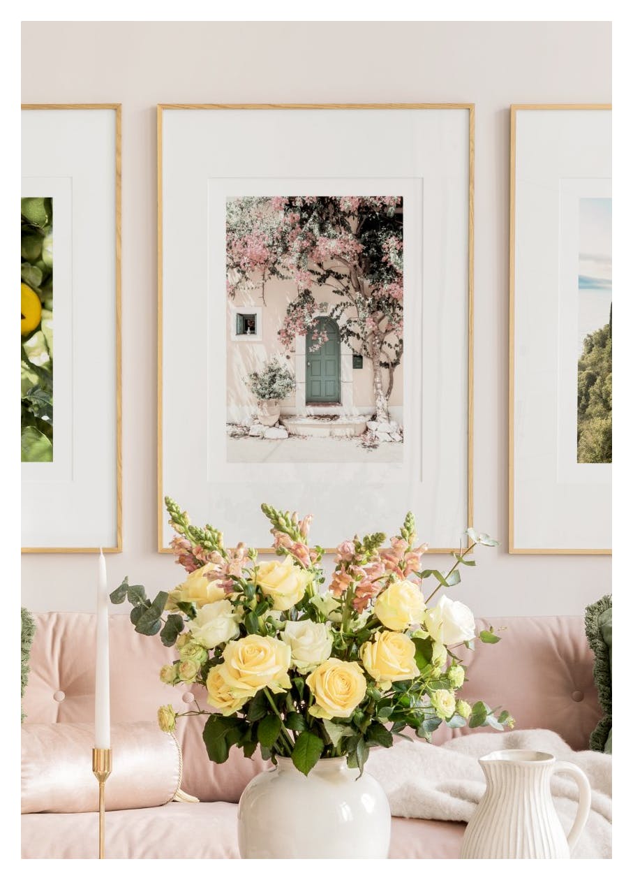 Flower Door Poster (30x40 cm) - Poster Store