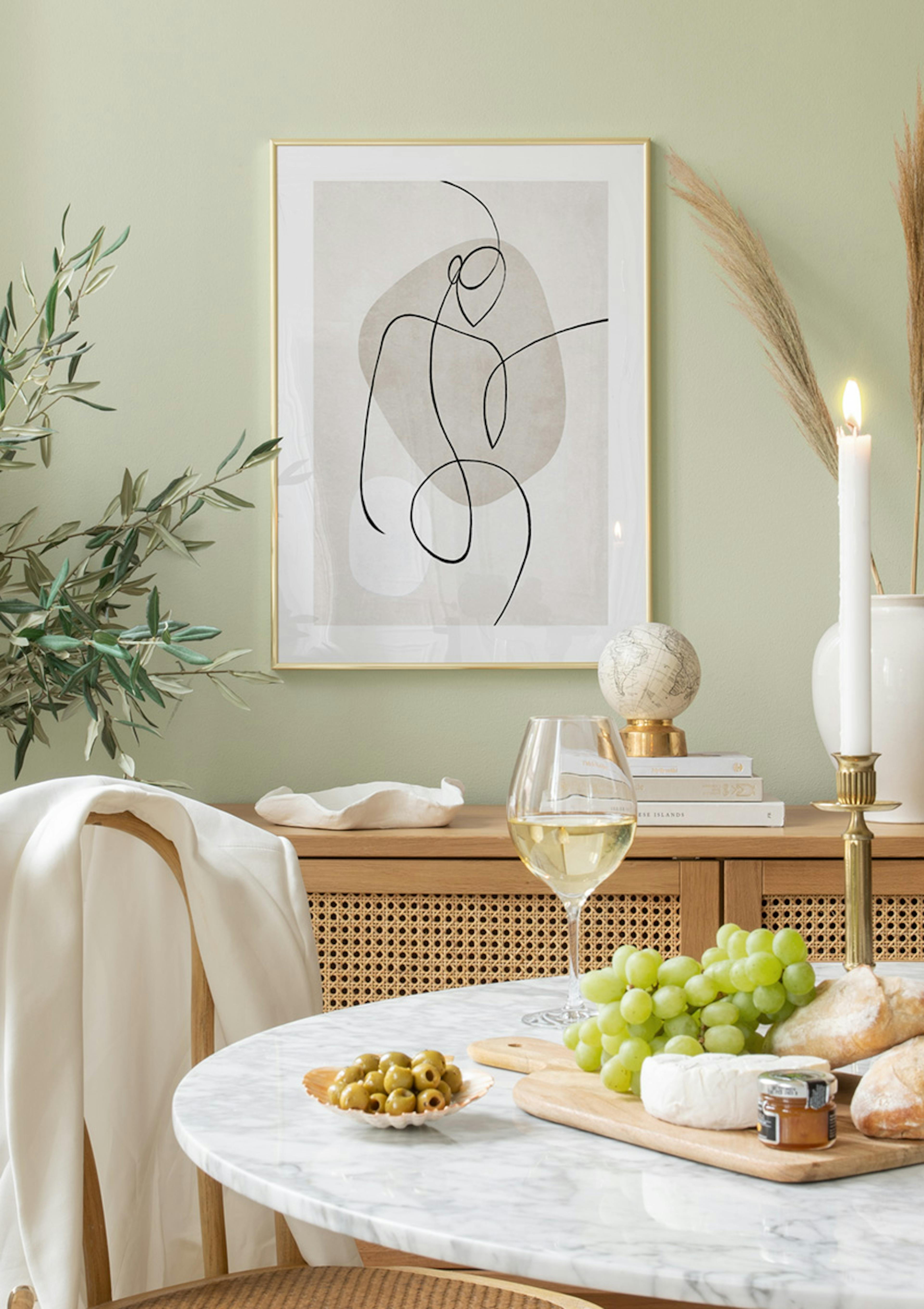 Artful Lines No2 Poster thumbnail