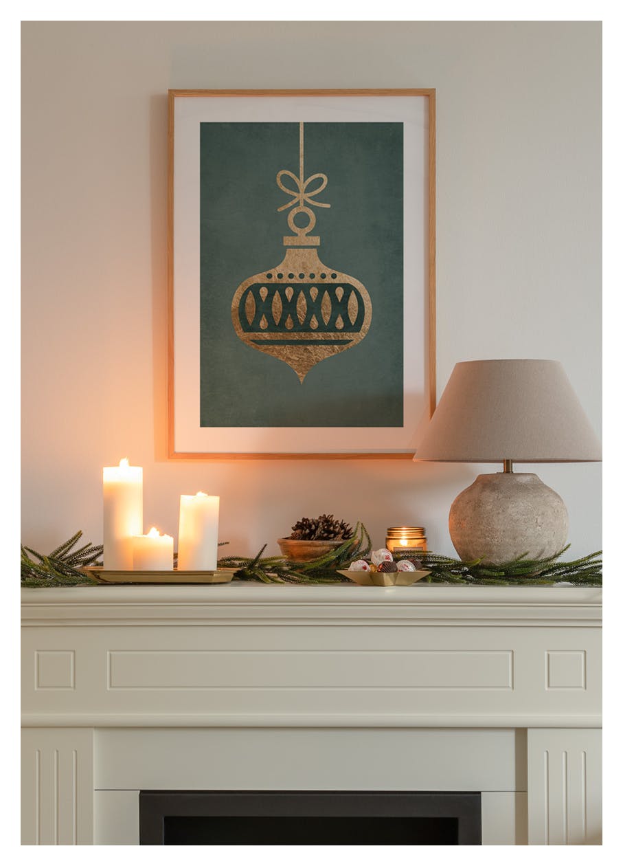 Bauble Poster (13x18 cm) - Poster Store