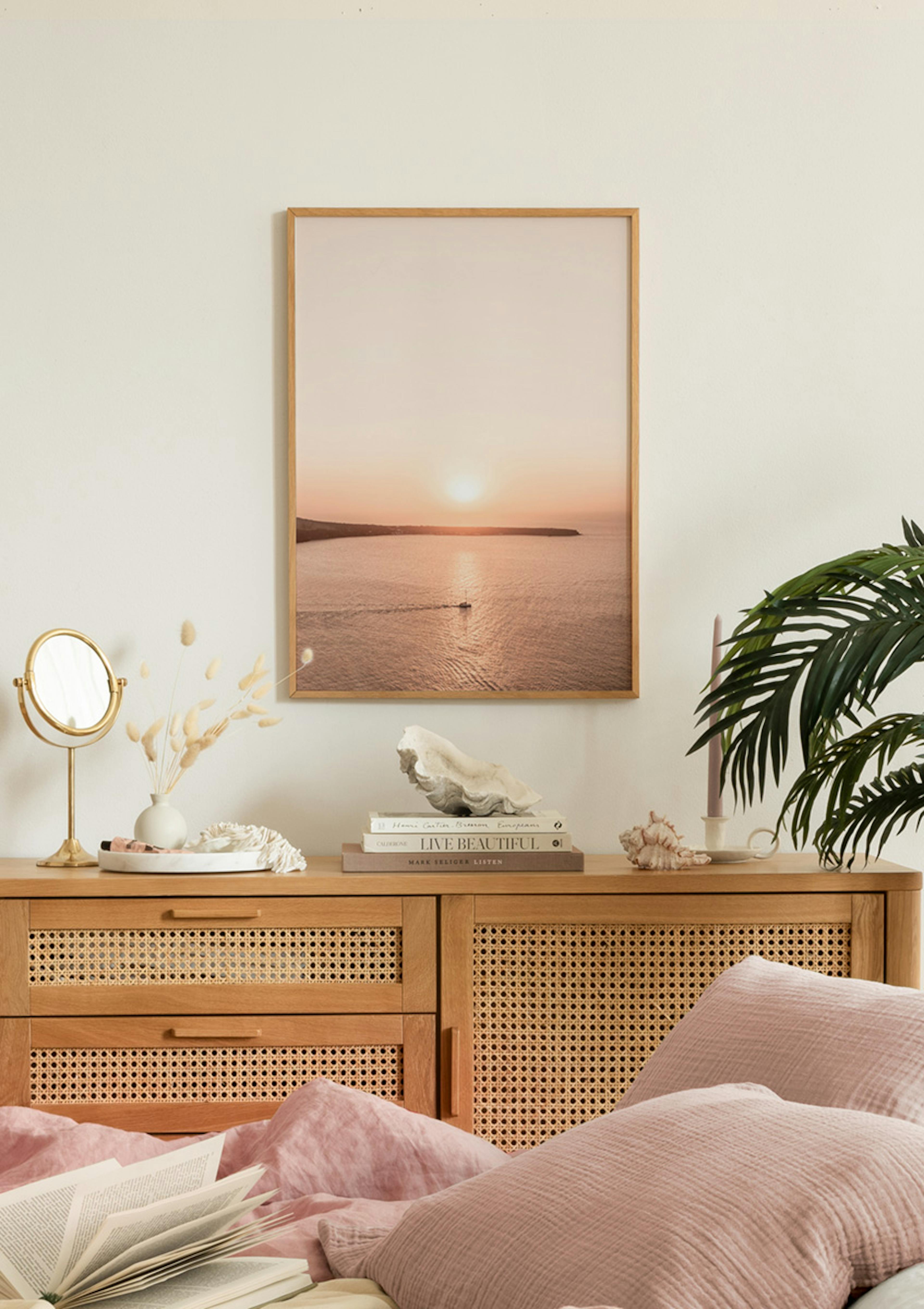 Sunset Sailing Poster thumbnail