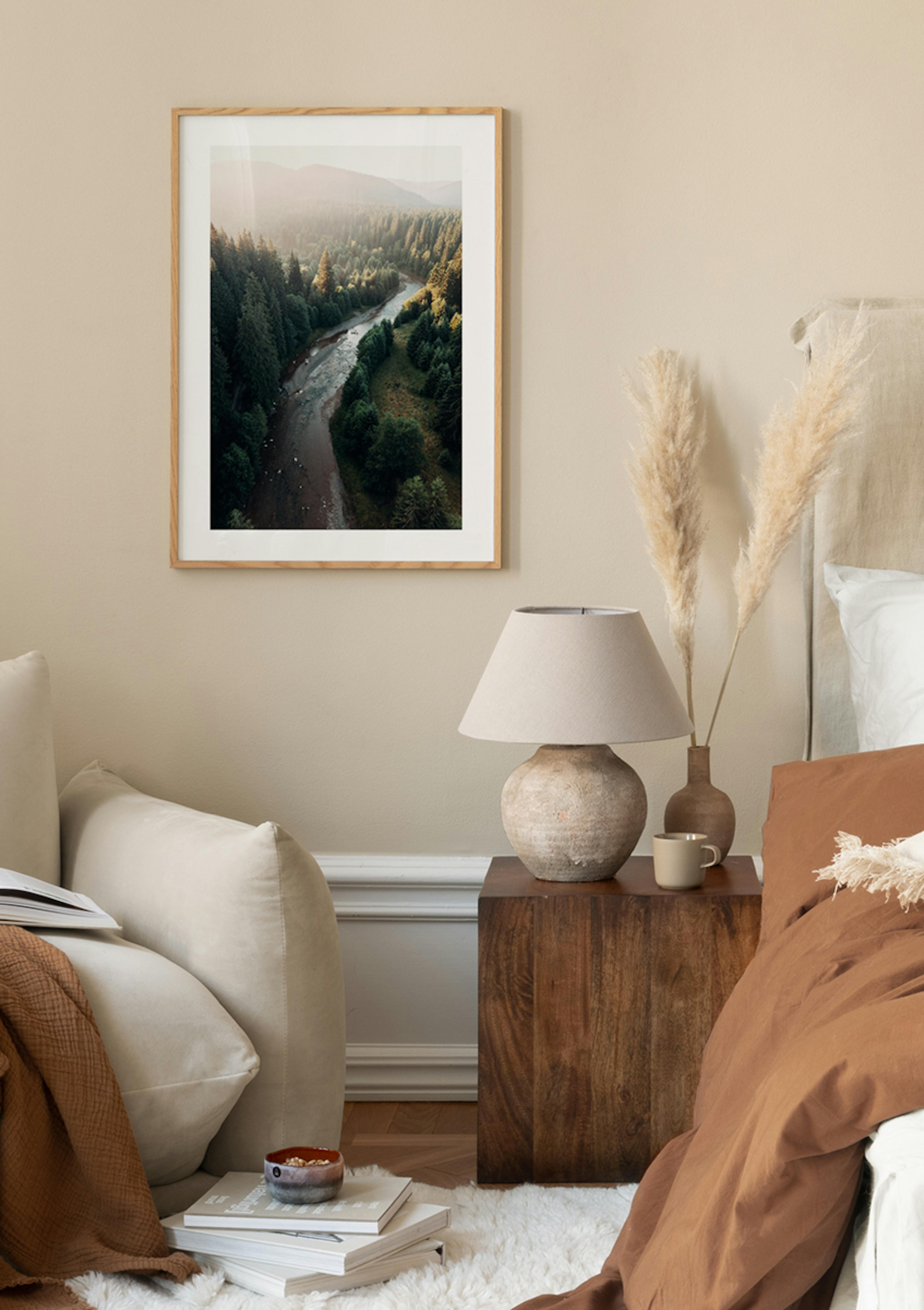 River in Forest Poster thumbnail