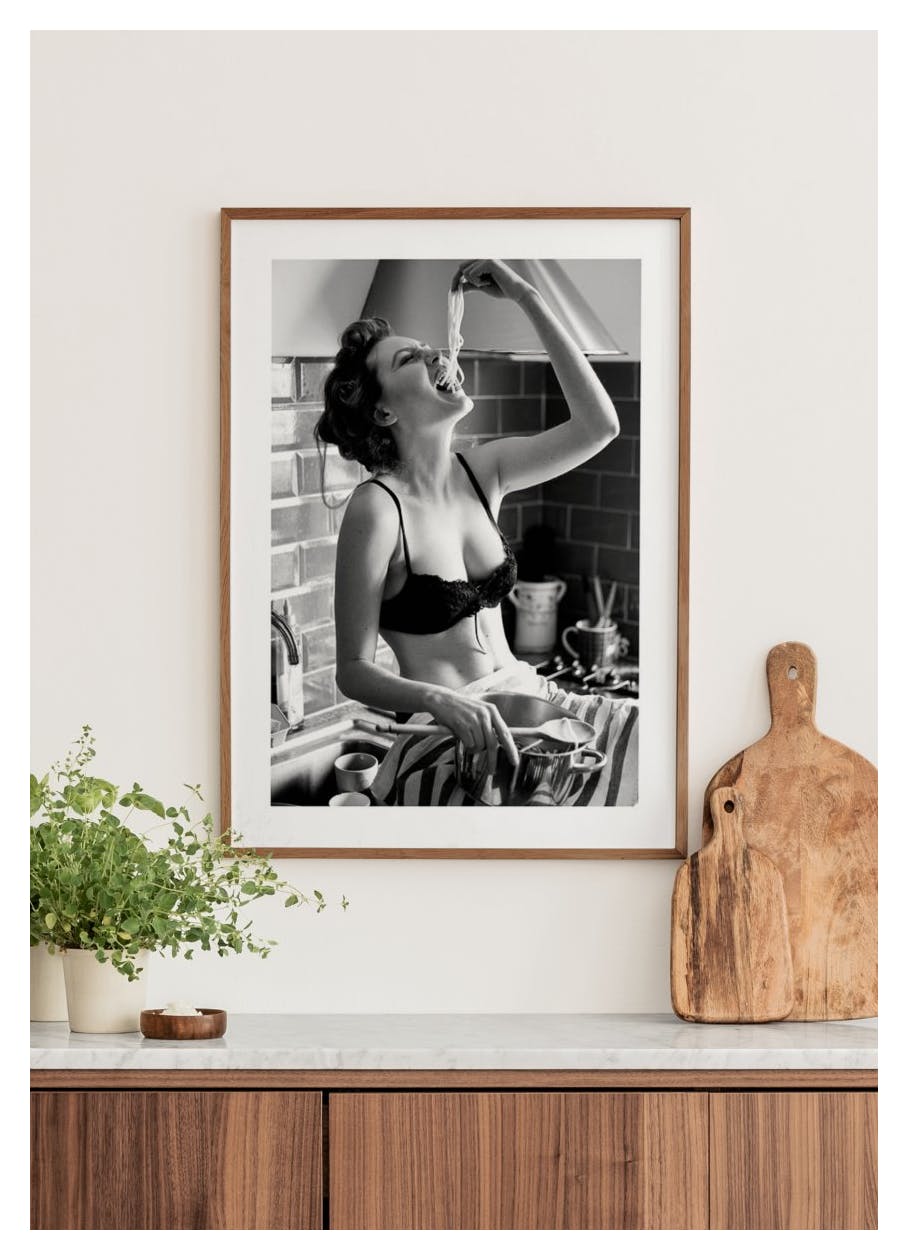 Pasta Love Poster (30x40 cm) - Poster Store