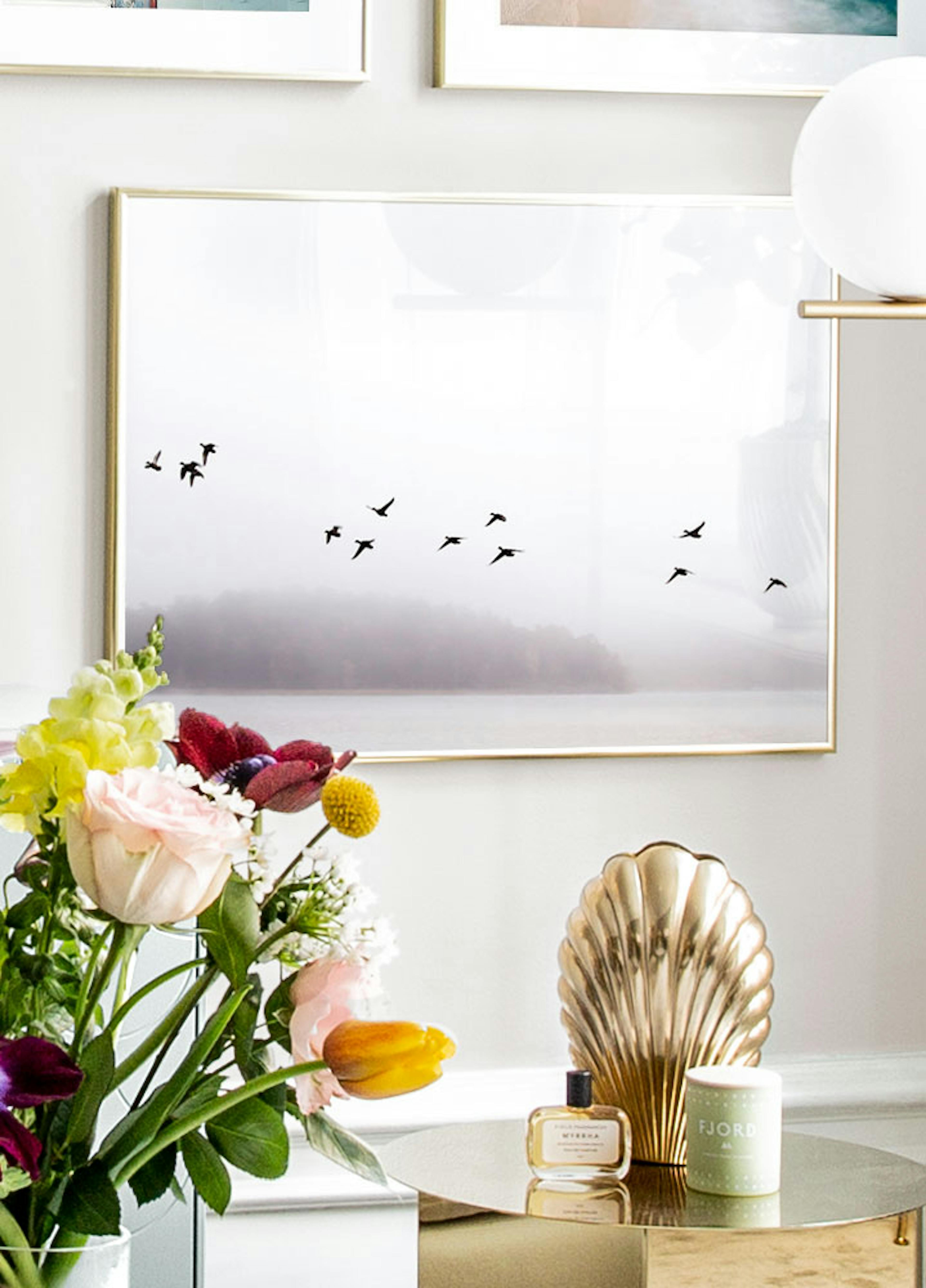 Birds Flying Poster thumbnail