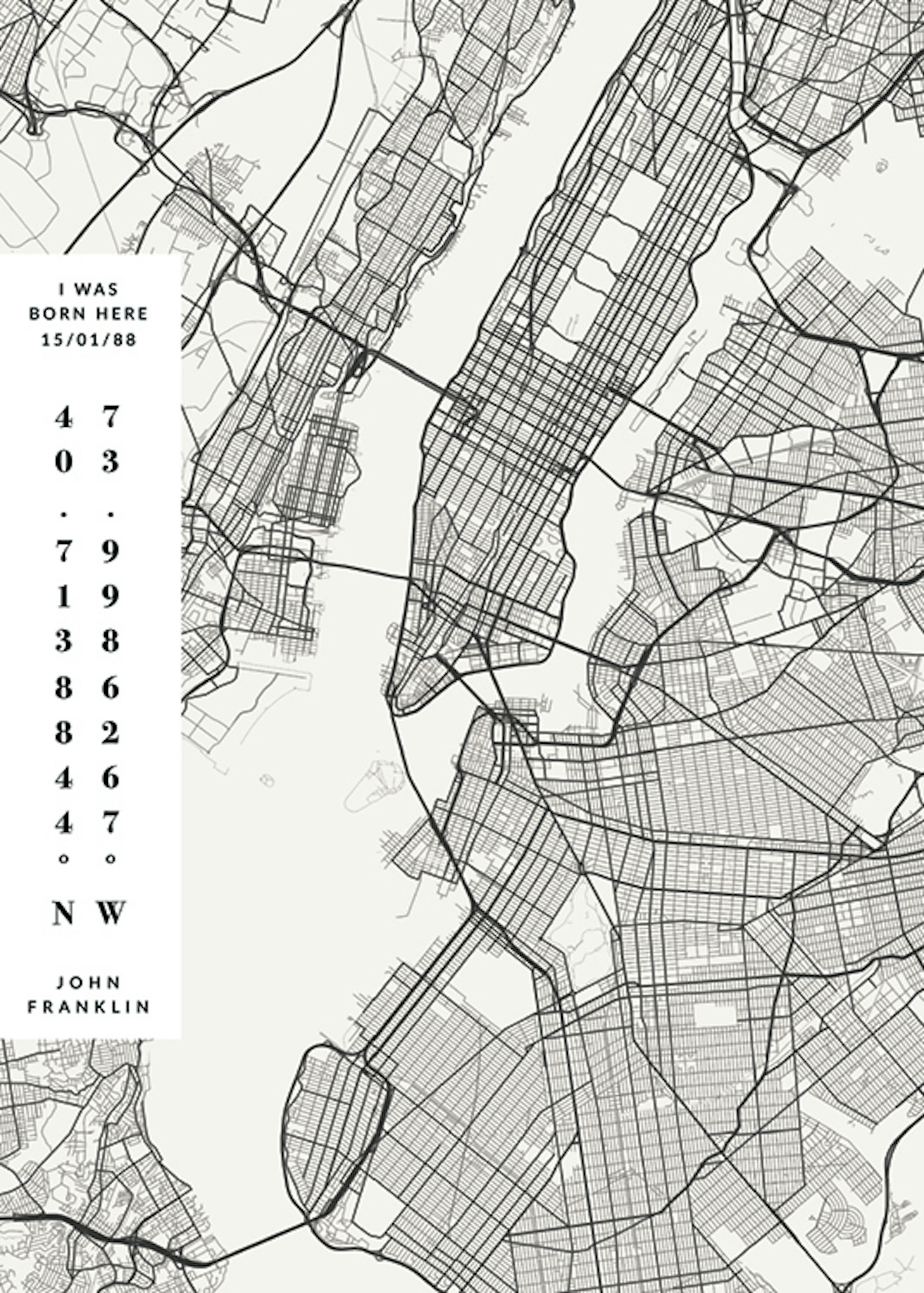 Map No2 Day Personal Poster 0