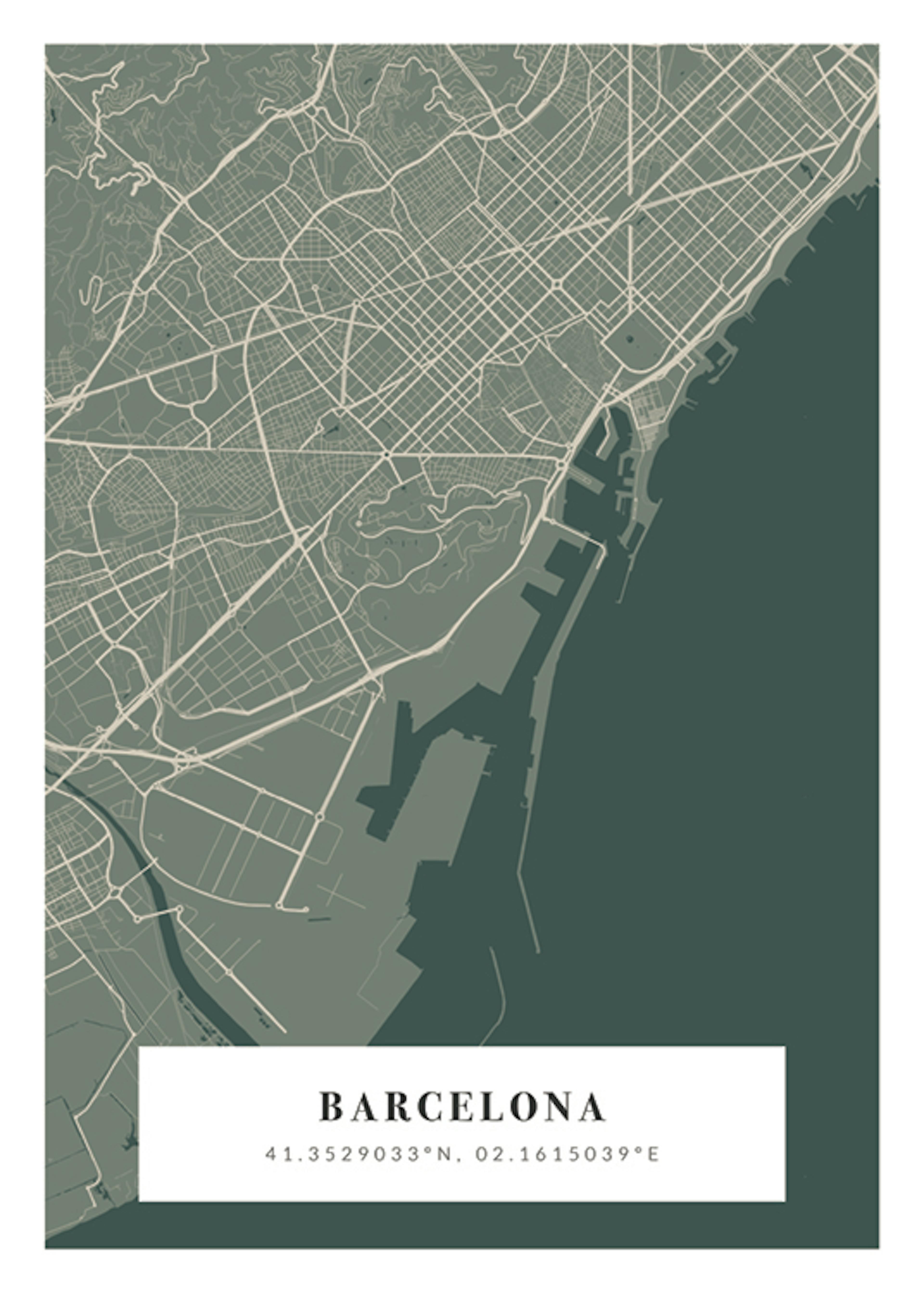 Map No1 Moss Personal Poster 0