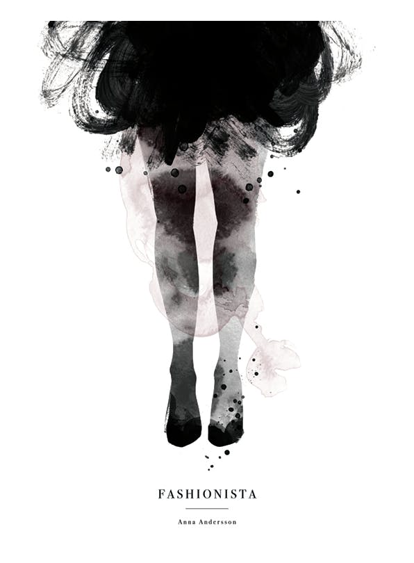 Mode persoonlijke poster (30x40 cm) - Poster Store