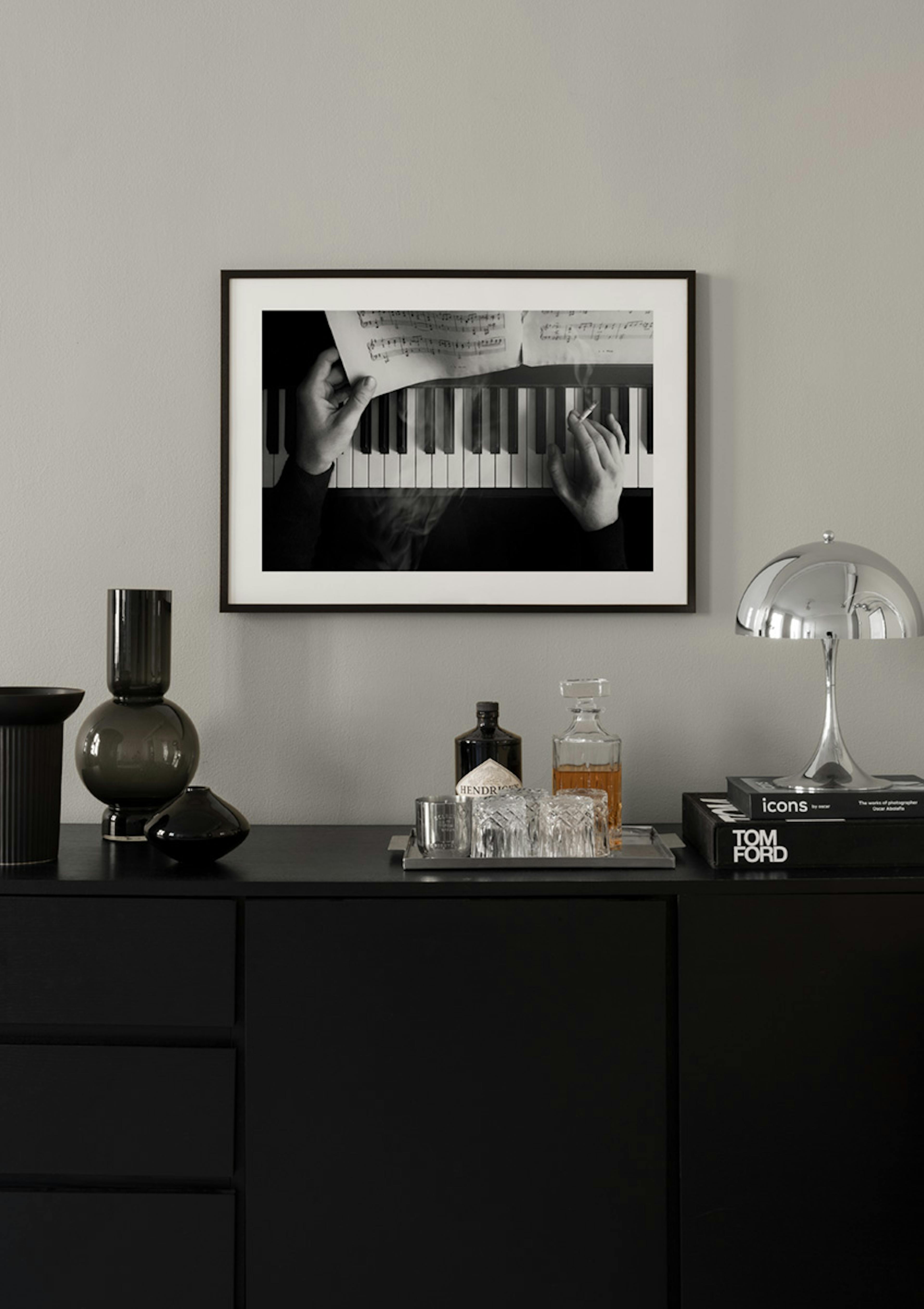 Smoking by the Piano Poster thumbnail
