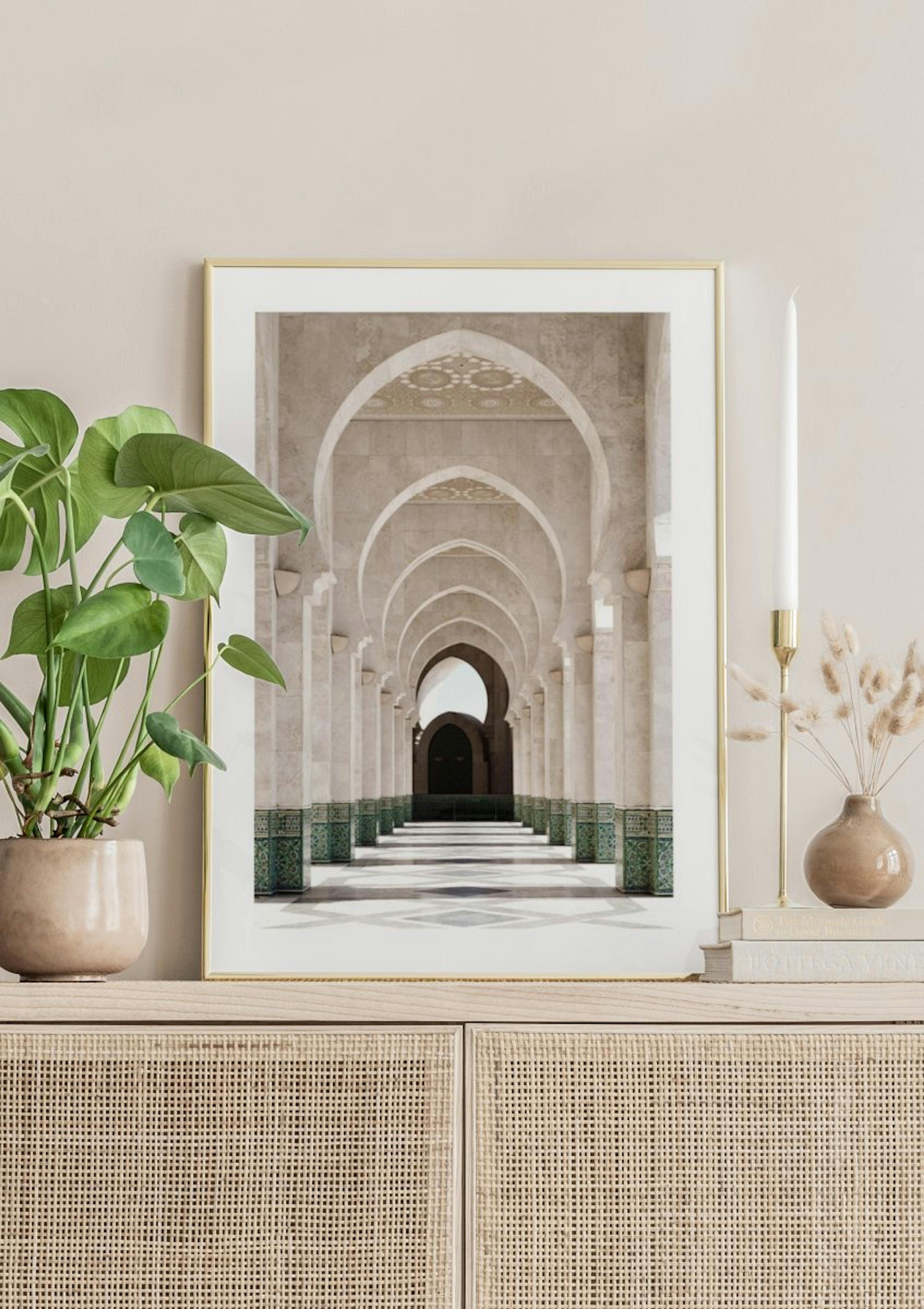 Marrakech Arches Poster thumbnail