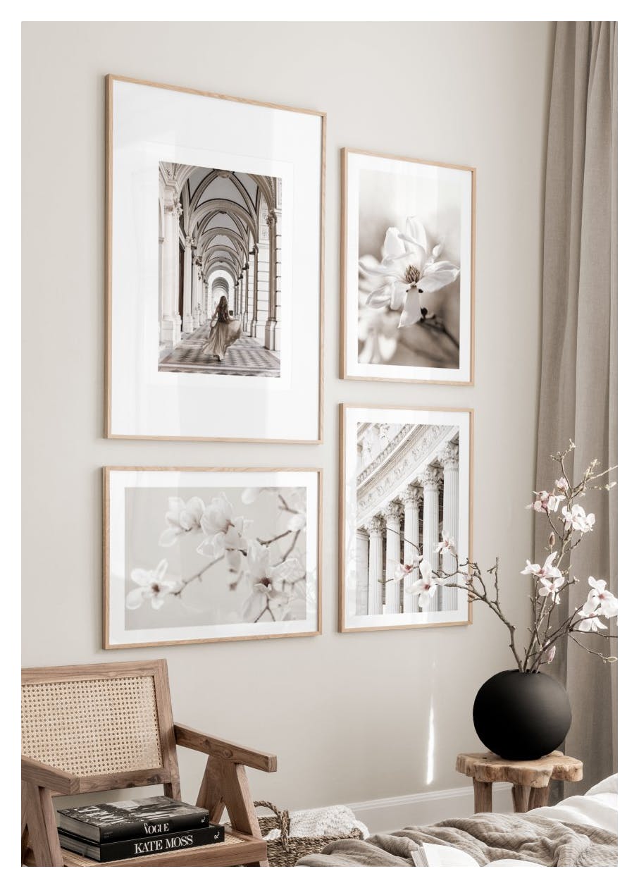 Magnolia Branch Poster (21x30 cm) - Poster Store