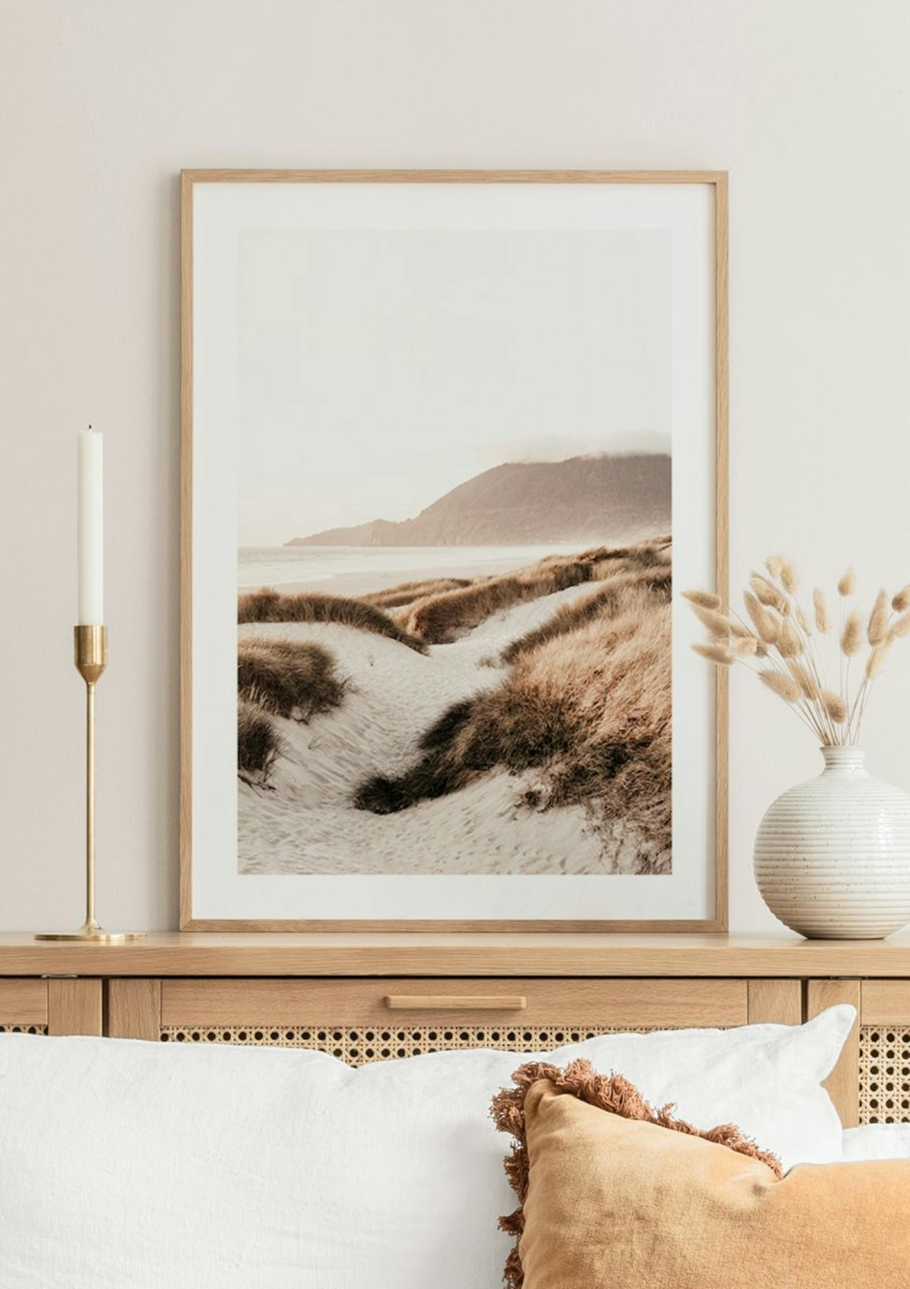 Spiaggia dune di sabbia Poster thumbnail