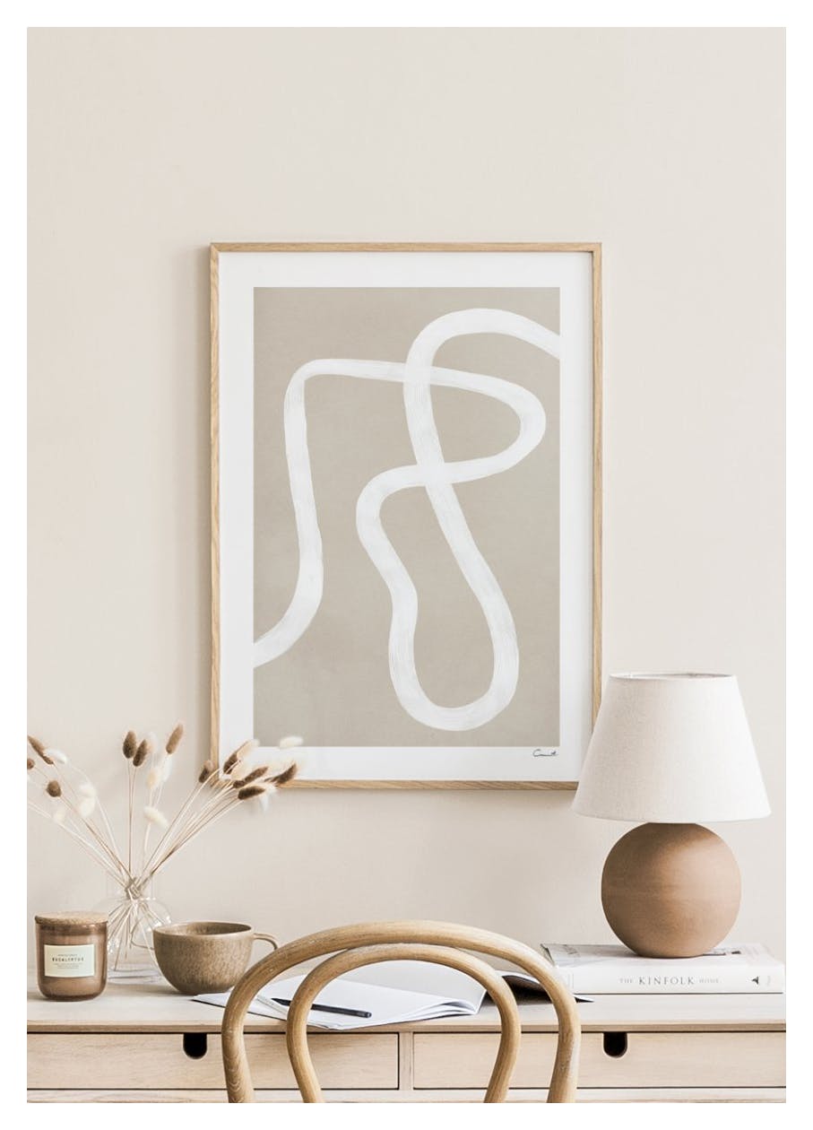 Curves Poster (21x30 cm) - Poster Store