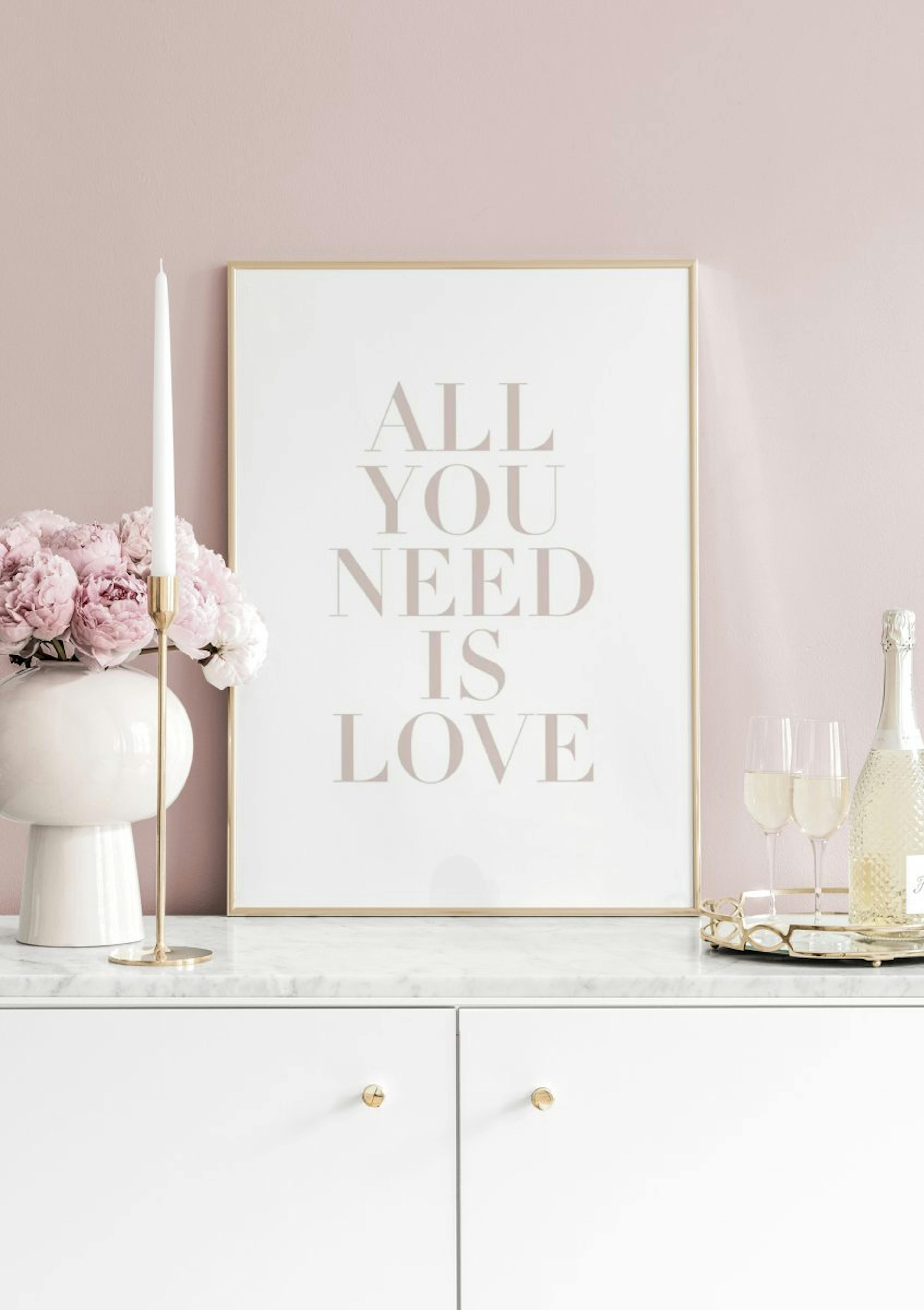 All You Need is Love Plakat thumbnail