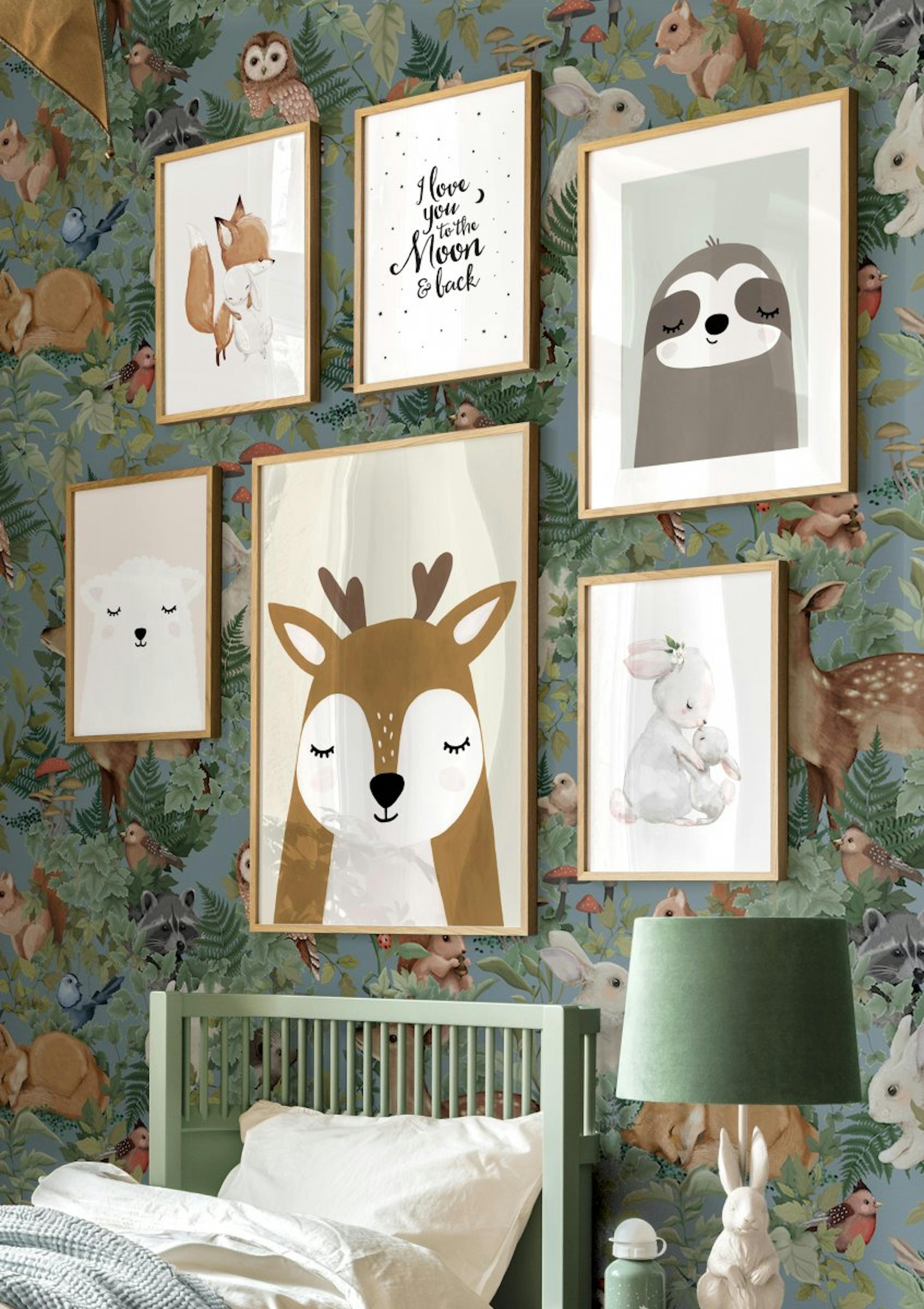 Paresseux Mignon Poster thumbnail