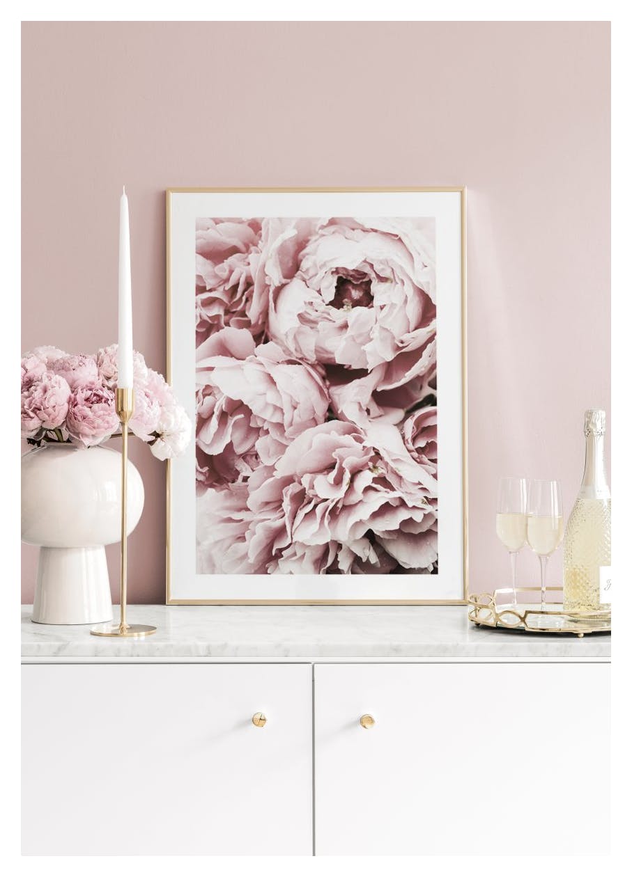 Pink Peony Dream Poster (30x40 cm) - Poster Store