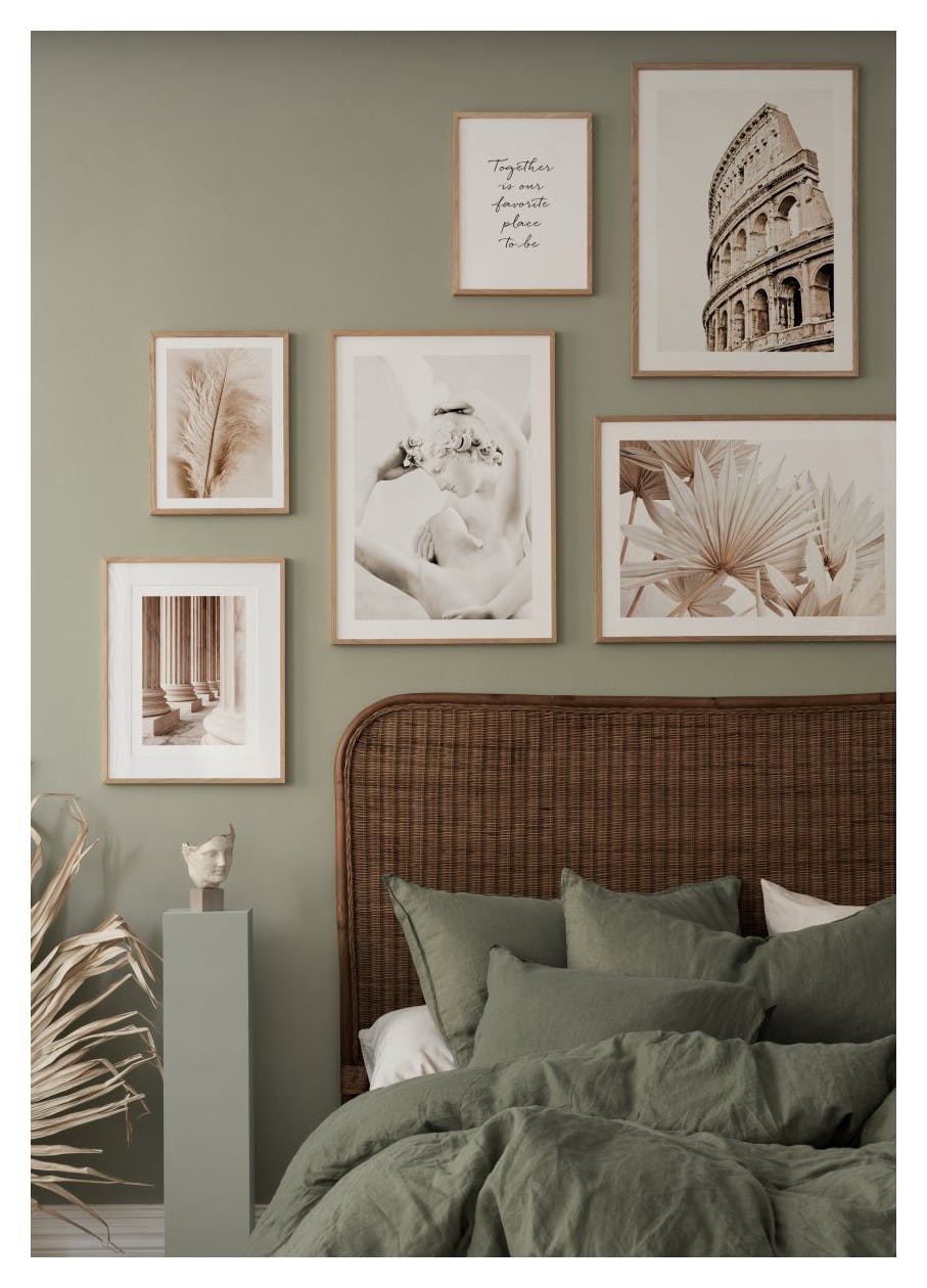 Cupid's Kiss Statue Poster (21x30 cm) - Poster Store