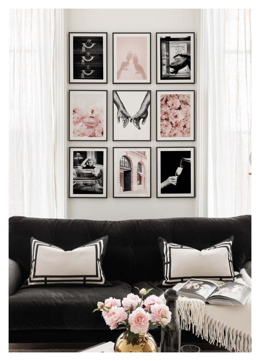 Pink Chanel Shop Poster (30x40 cm) - Poster Store