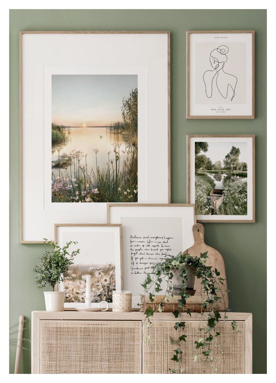 Field of Daisies Poster (21x30 cm) - Poster Store