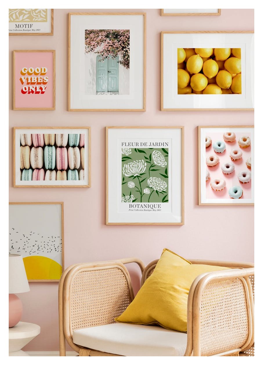 Macarons Poster (50x70 cm) - Poster Store