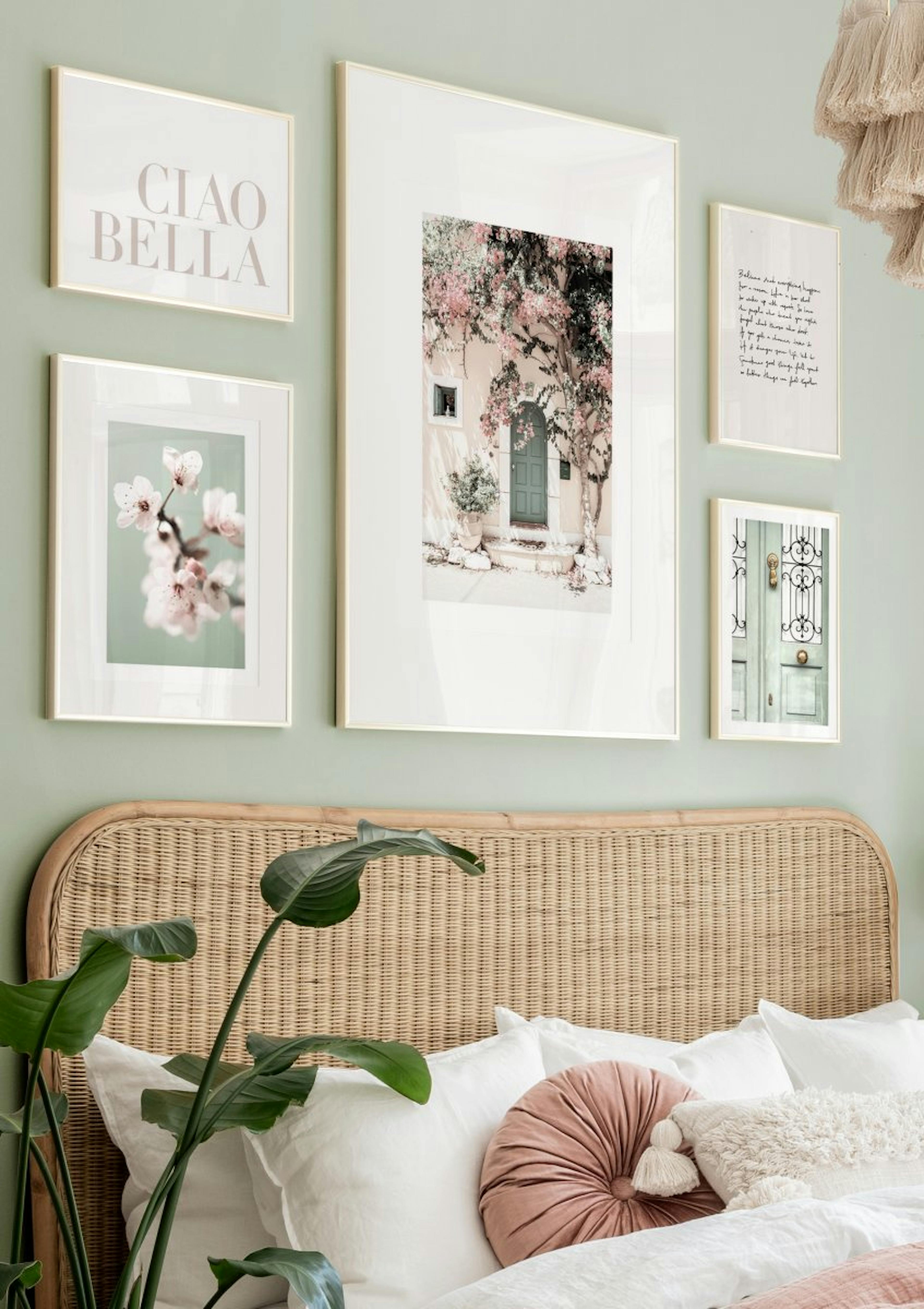 Light Green Door Poster thumbnail