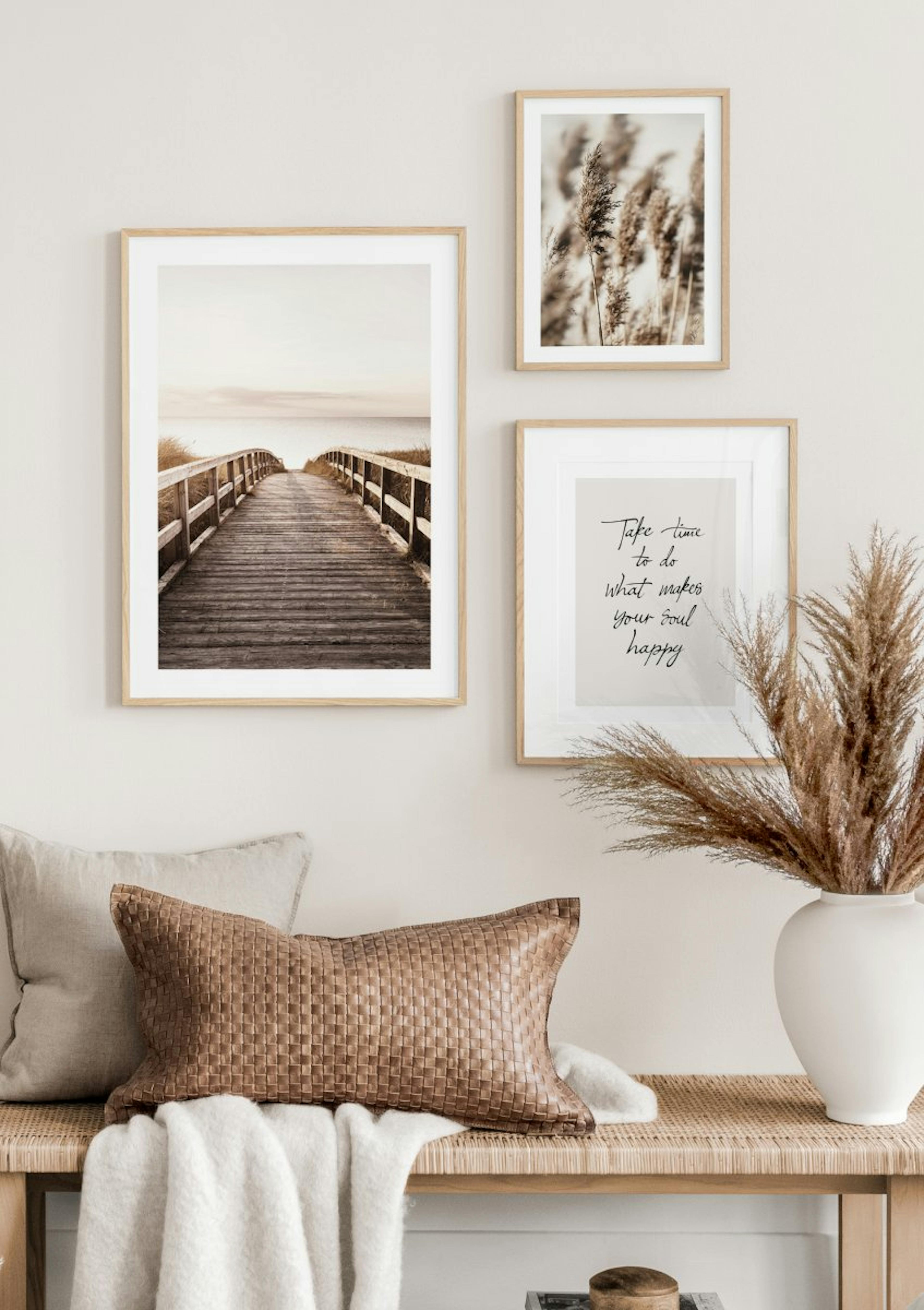 Chemin vers la Plage Poster thumbnail