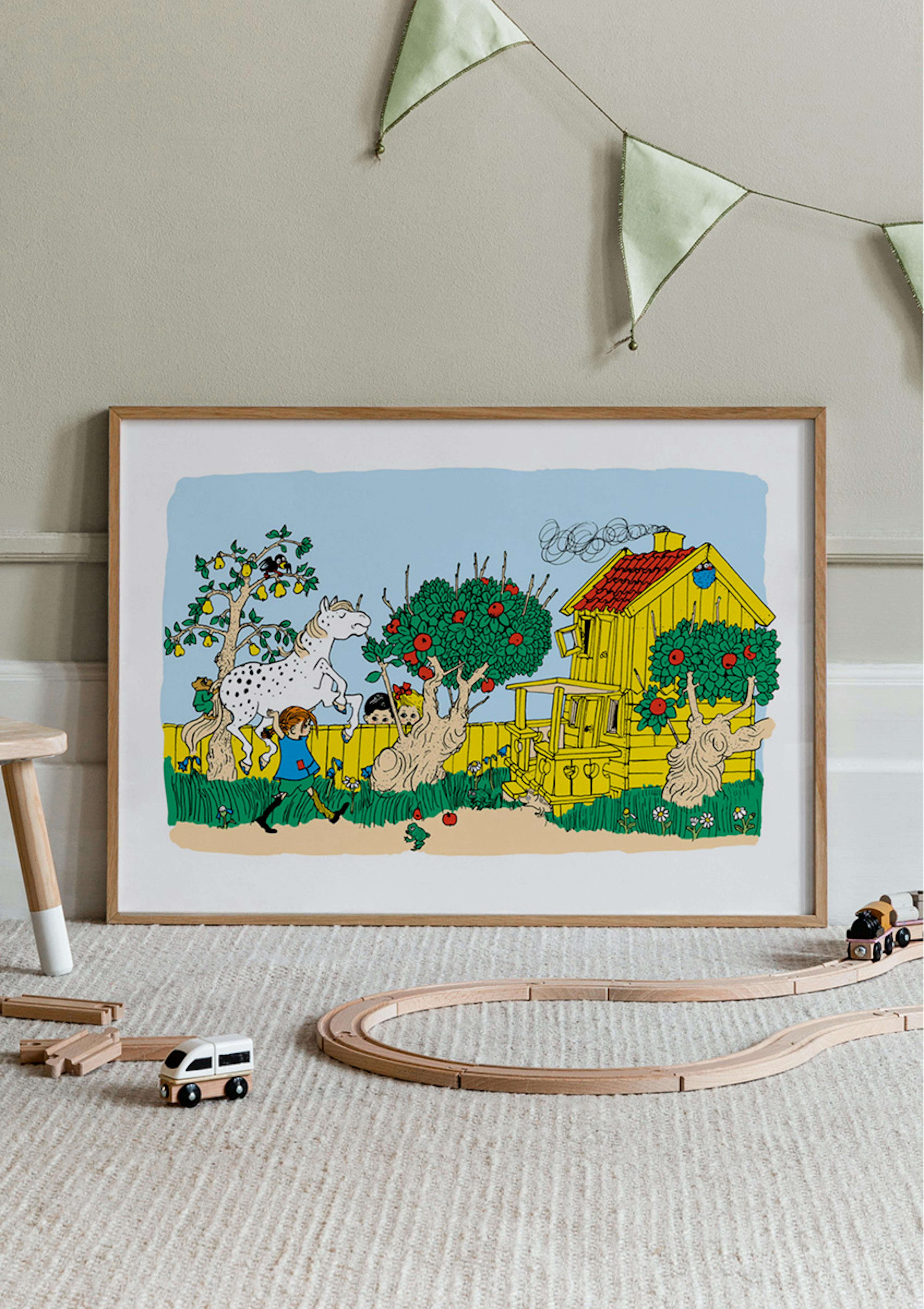 Pippi Longstocking and Villa Villekulla Poster thumbnail