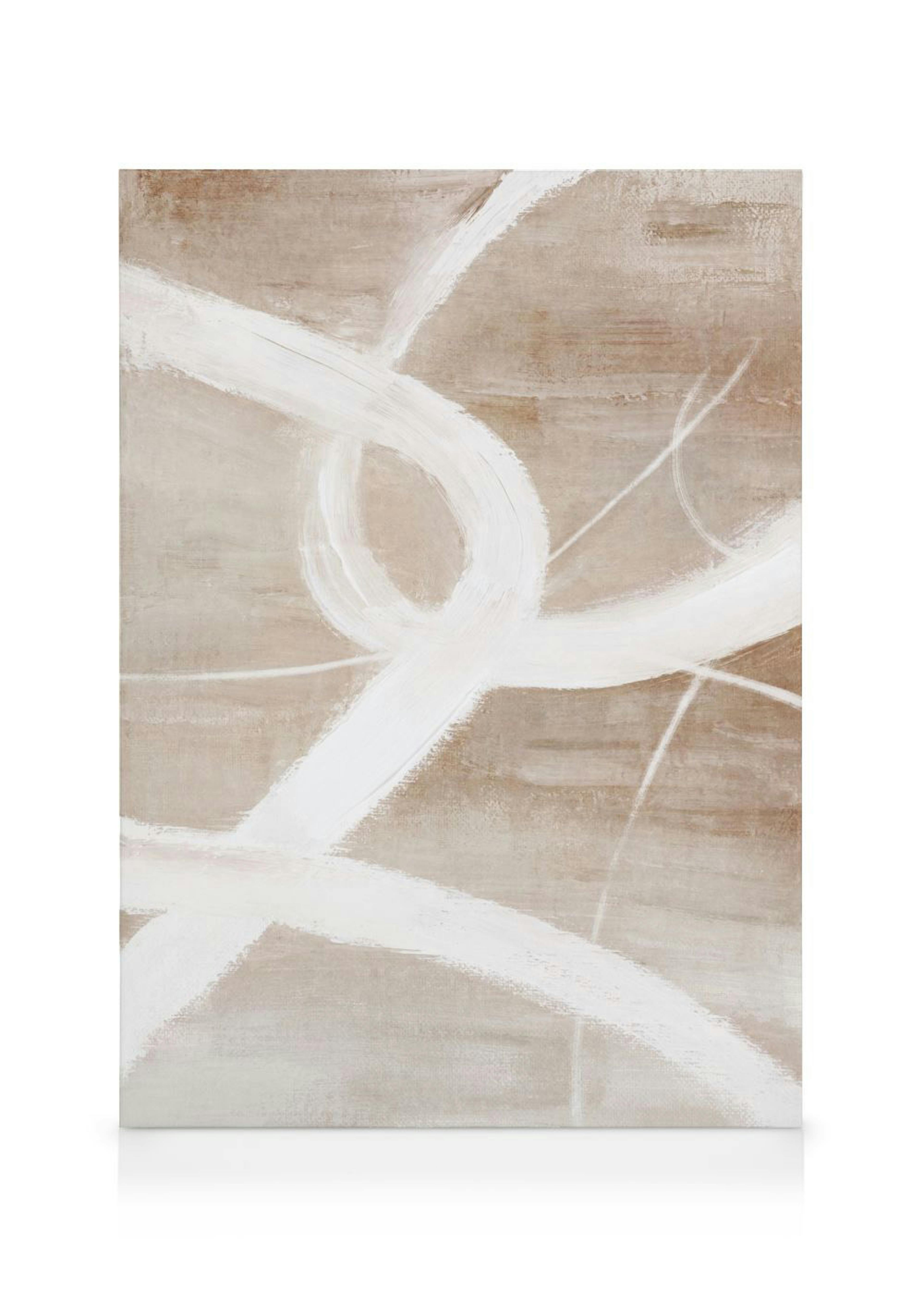 Abstract Beige No2 Canvas 0