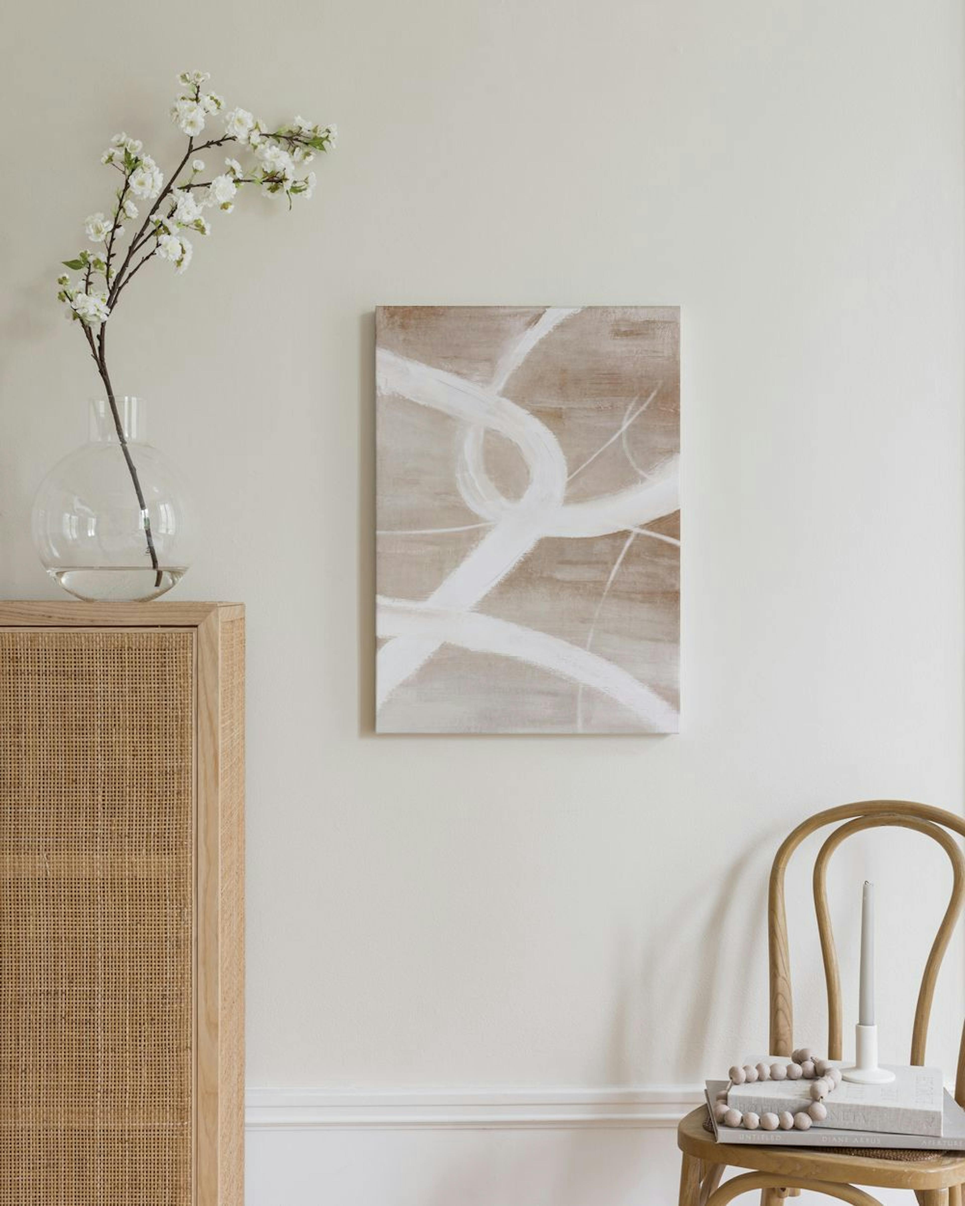 Abstract Beige No2 Lienzo thumbnail