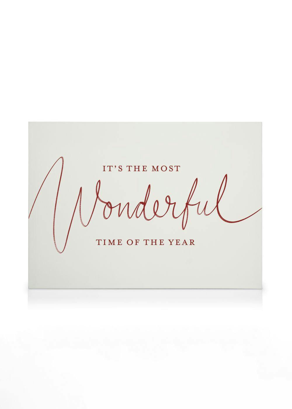 Wonderful Time Canvas (30x40 cm - Fotokaders Zwart) - Poster Store