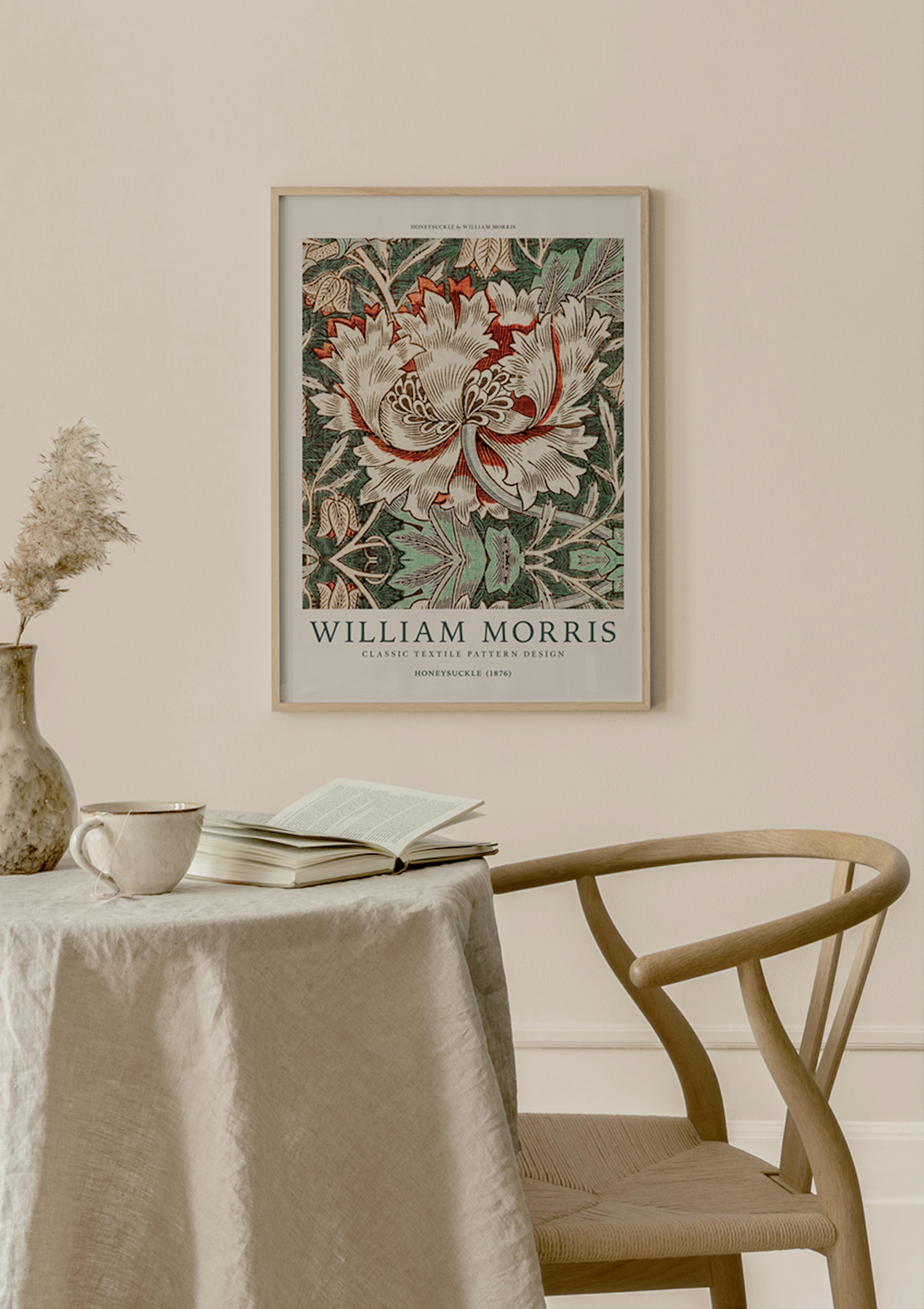 William Morris - Honeysuckle Poster thumbnail