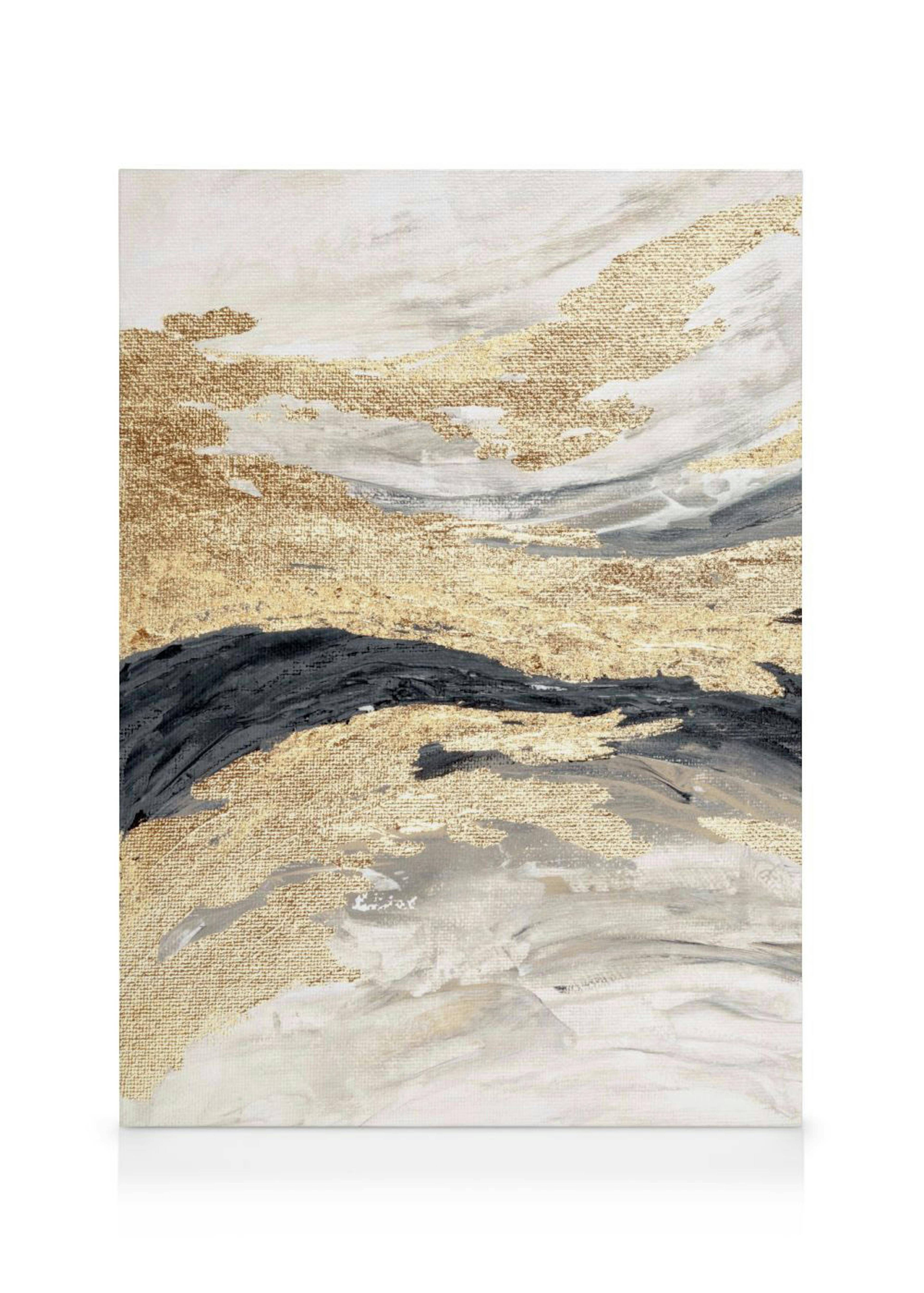 Gold Wave No1 Toile 0
