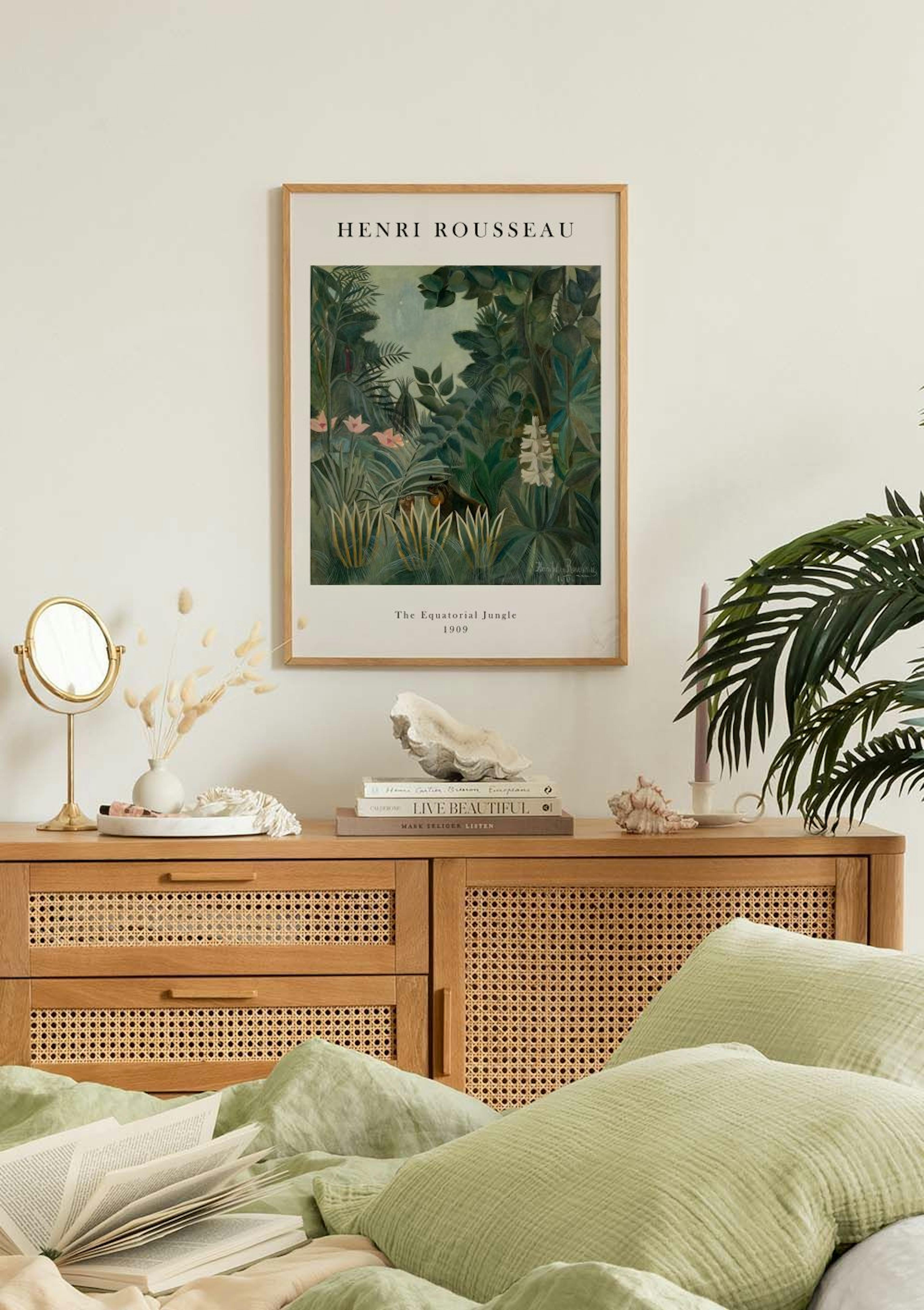Rousseau - The Equatorial Jungle Poster thumbnail