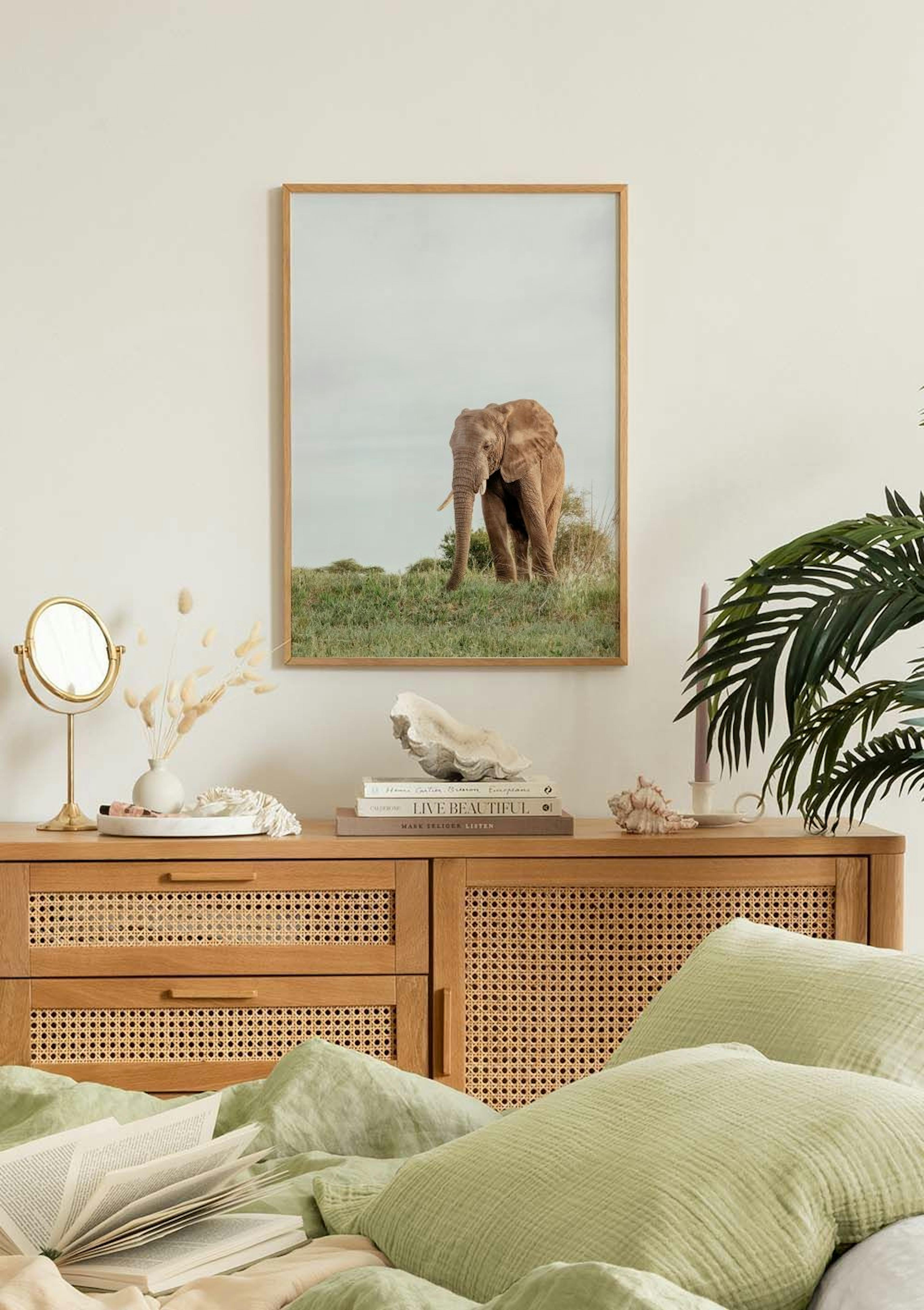 Safari Elephant Poster thumbnail