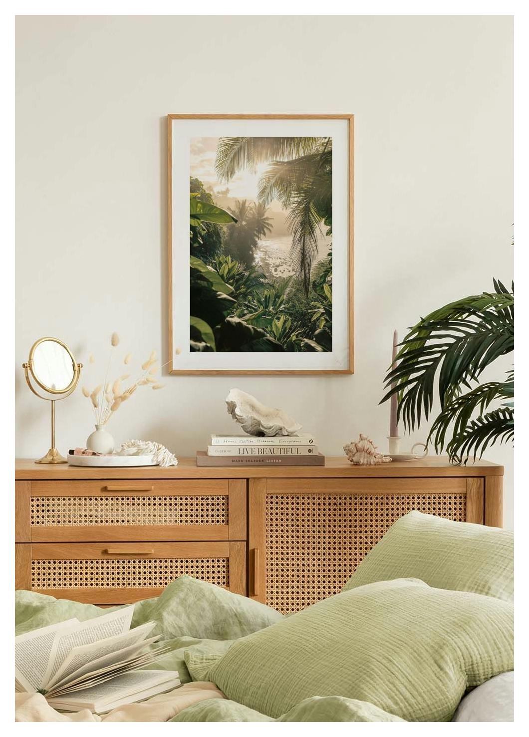 Jungle Light Poster (30x40 cm) - Poster Store