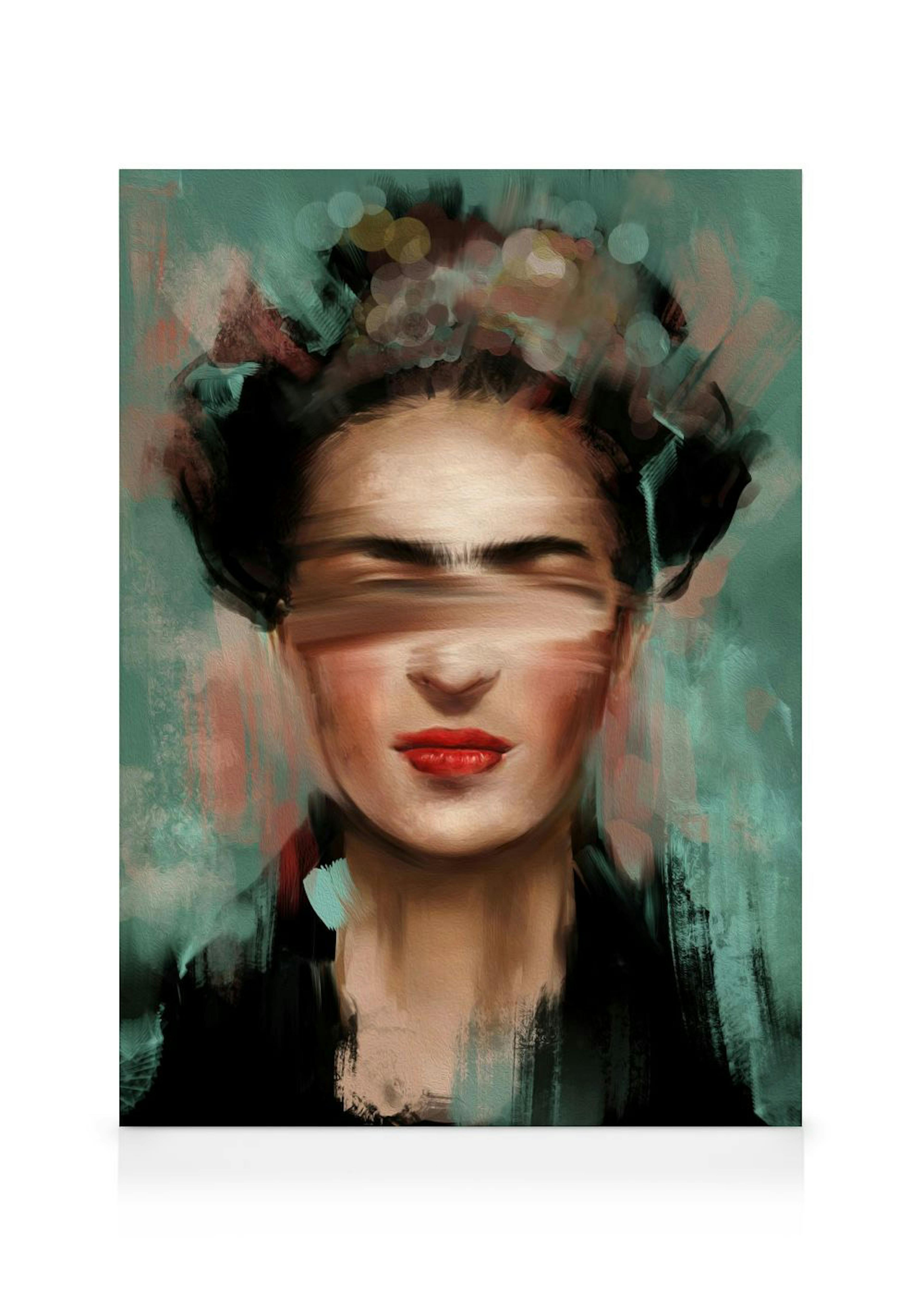 Green Kahlo Canvas print 0