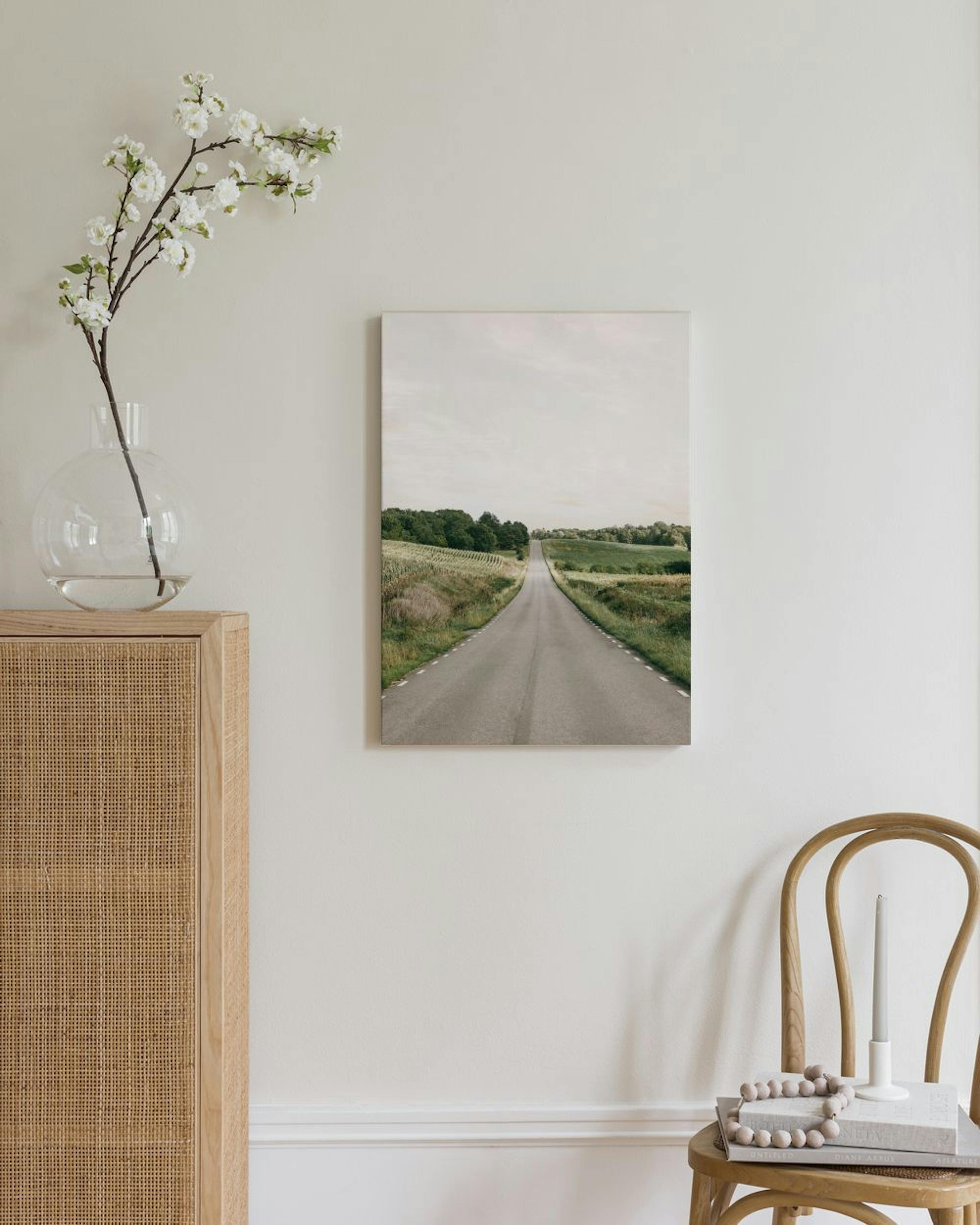The Long Way Canvas print thumbnail