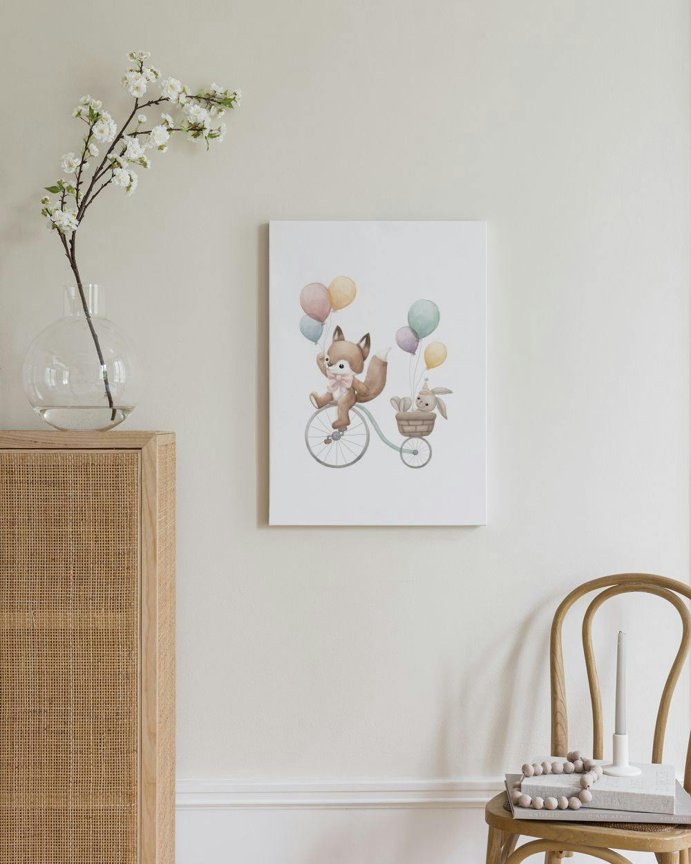 Canvas Prints - Biking Buddies Canvas print (50x70 cm) - Poster Store