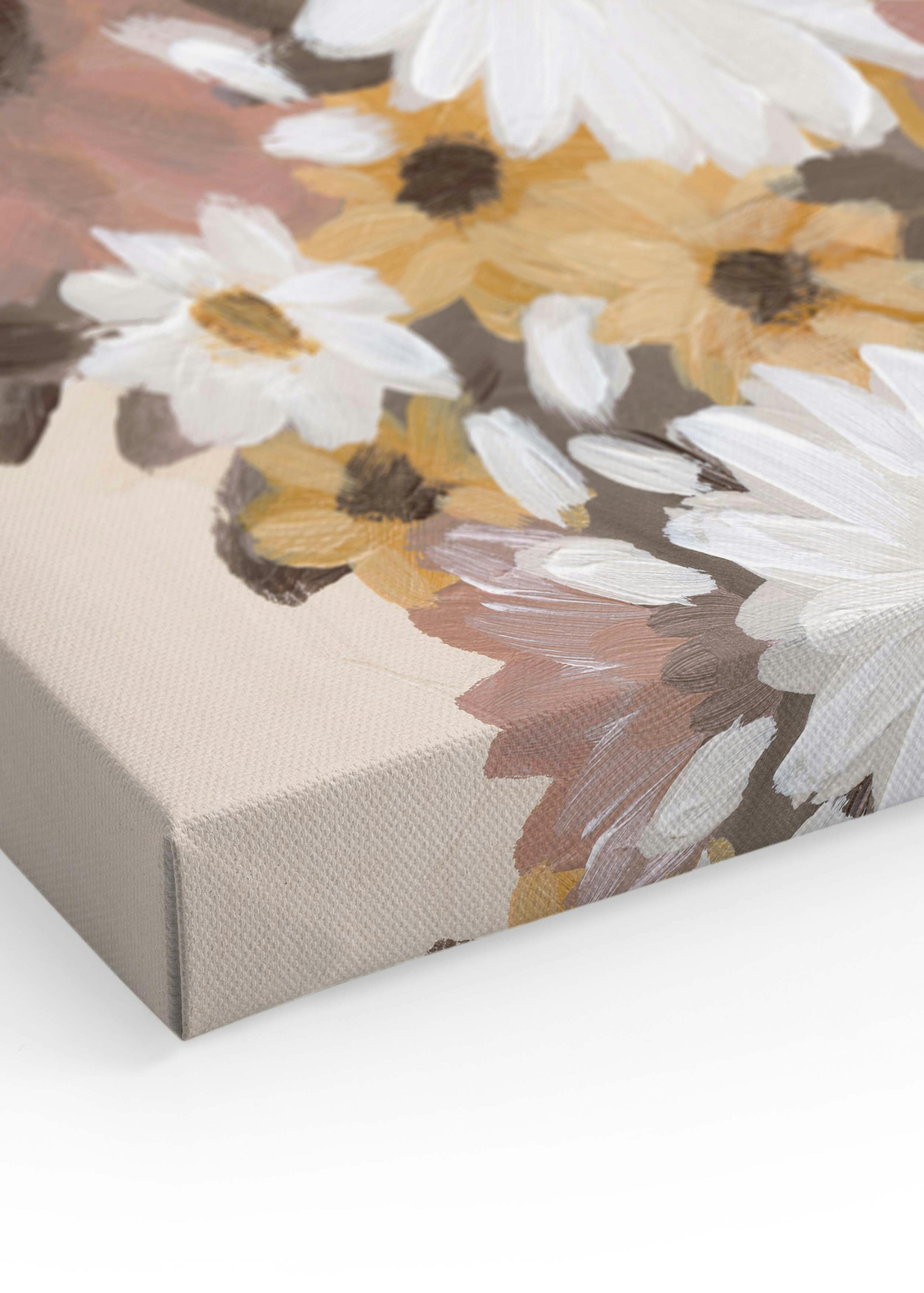 Dress of Flowers Stampa su Tela thumbnail