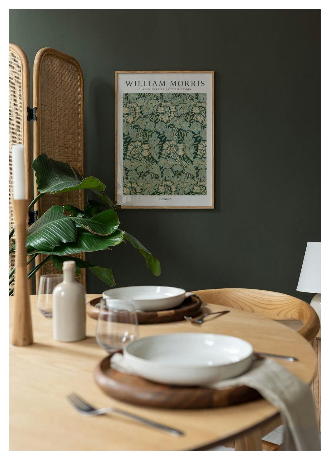 William Morris - Anemone Poster (21x30 cm) - Poster Store