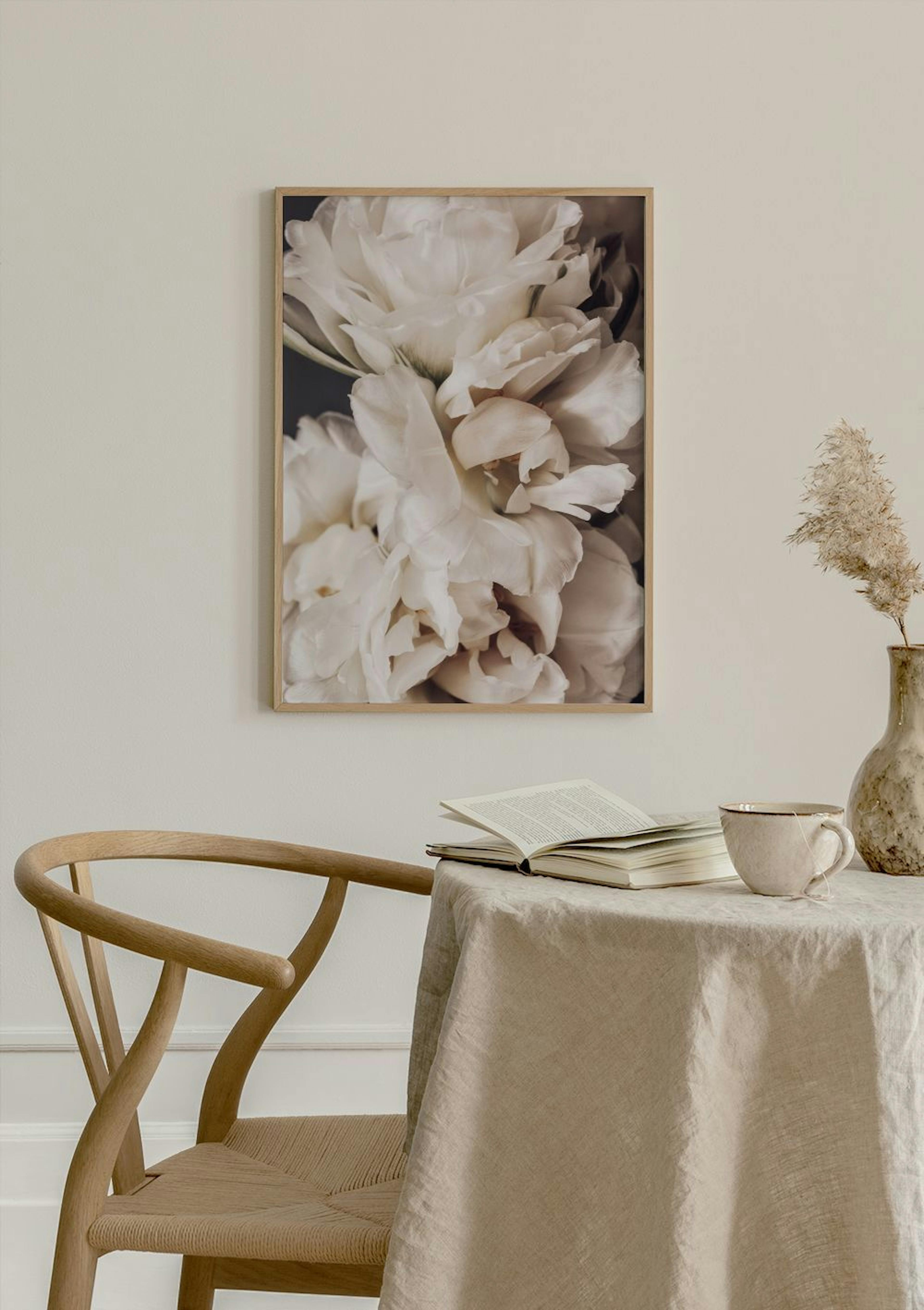 Peonies in Bloom Poster thumbnail