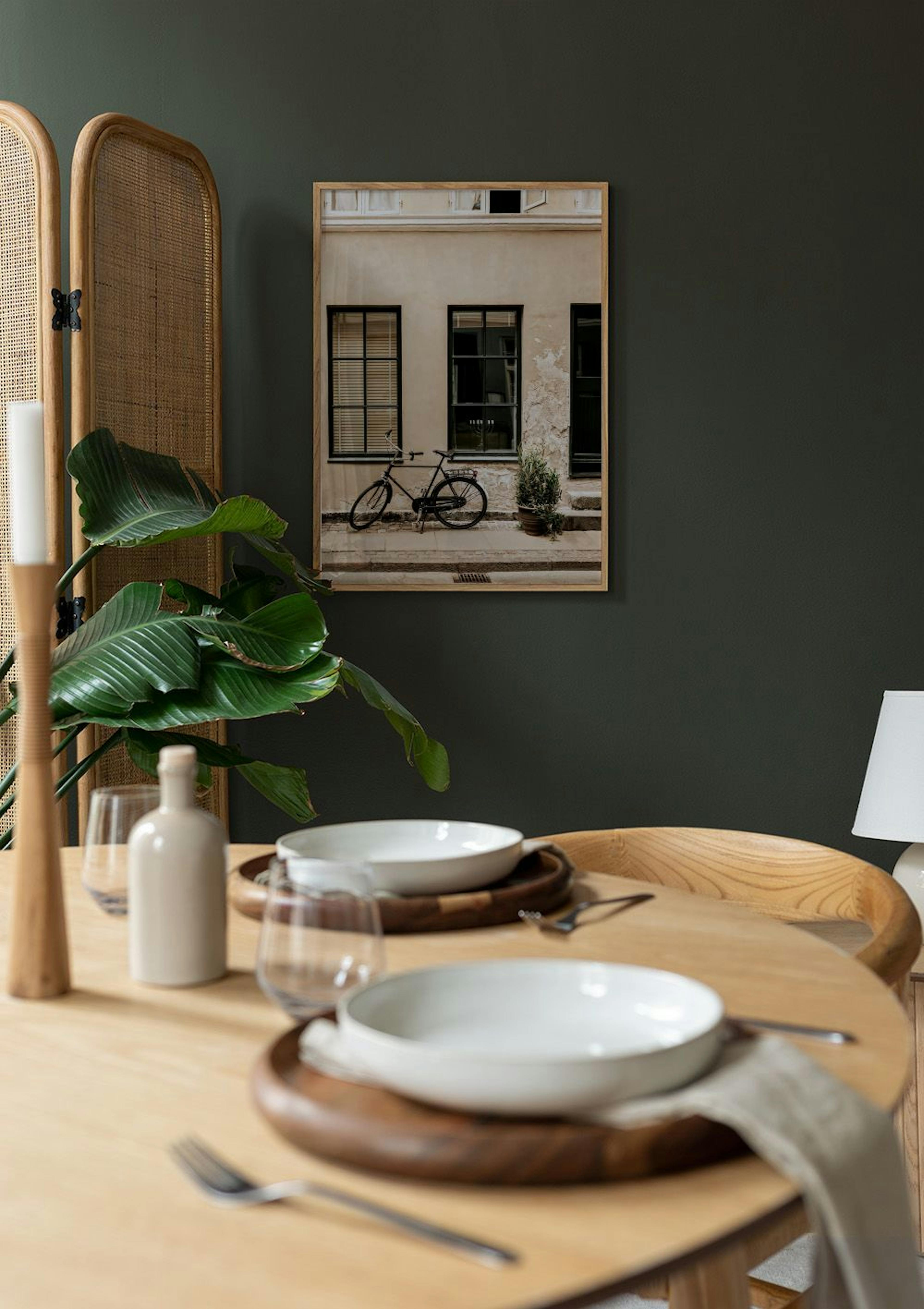 Black Bicycle Poster thumbnail