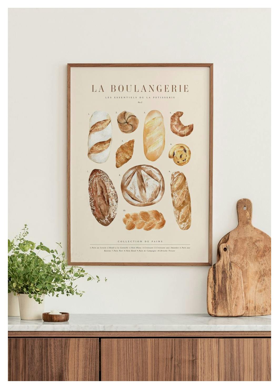 La Boulangerie No2 Poster (30x40 cm) - Poster Store