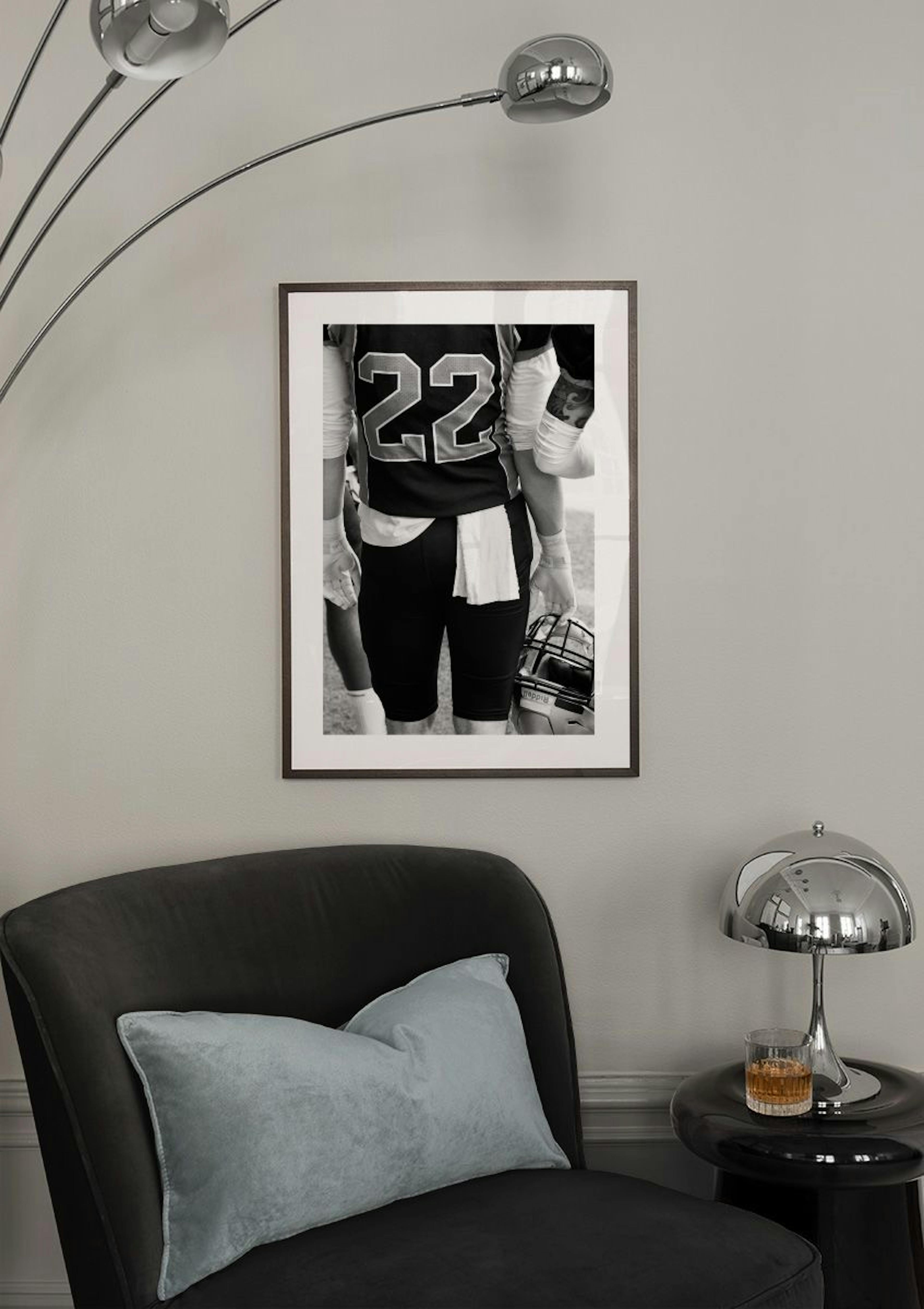 Tenue de Football Américain Poster thumbnail