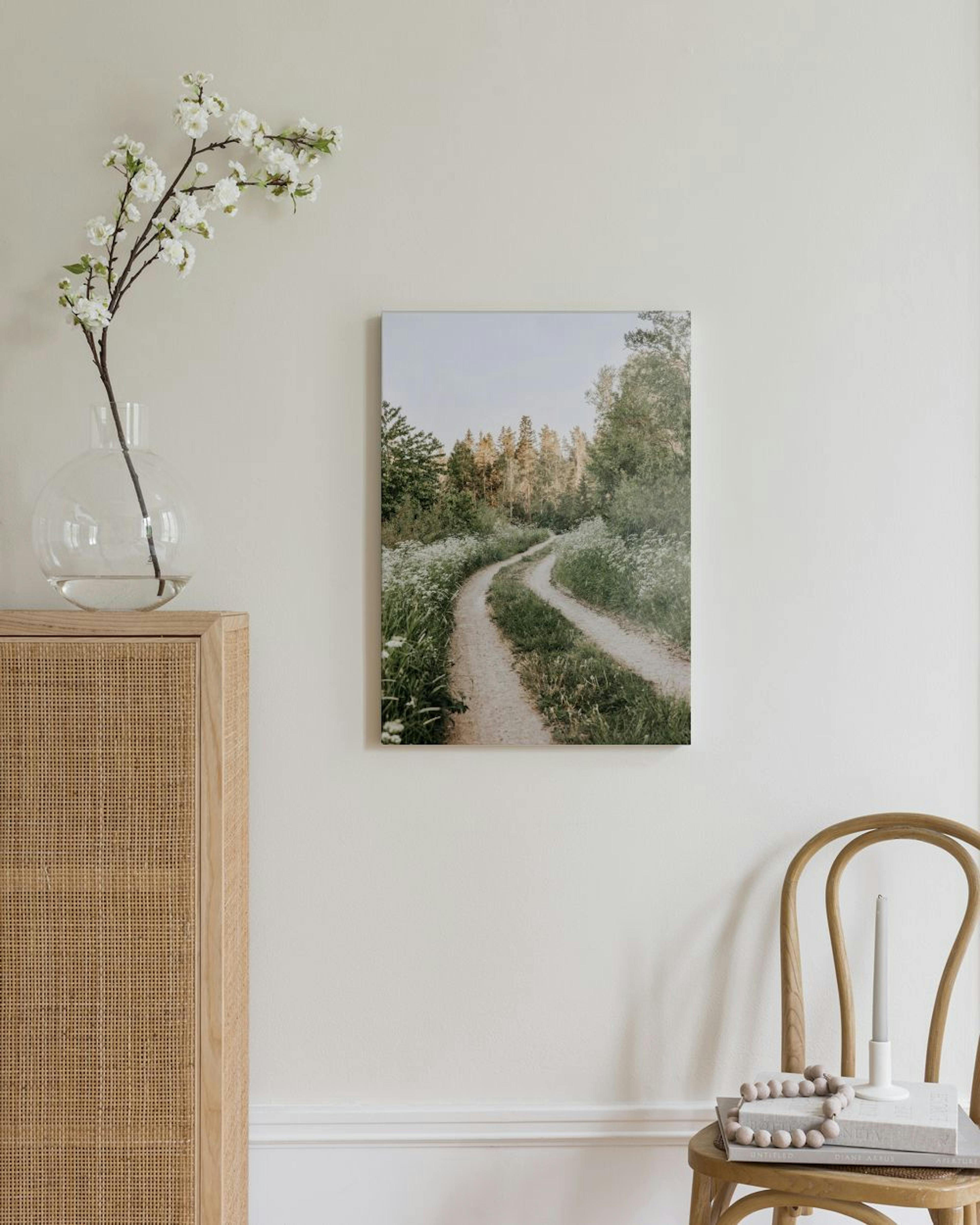 Morning Walk in Forest Toile thumbnail