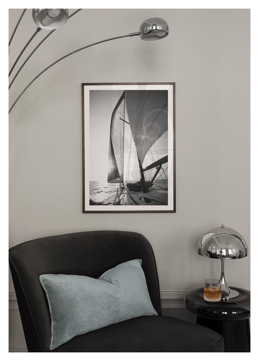 Sailing into the Sunset Poster (50x70 cm) - Poster Store