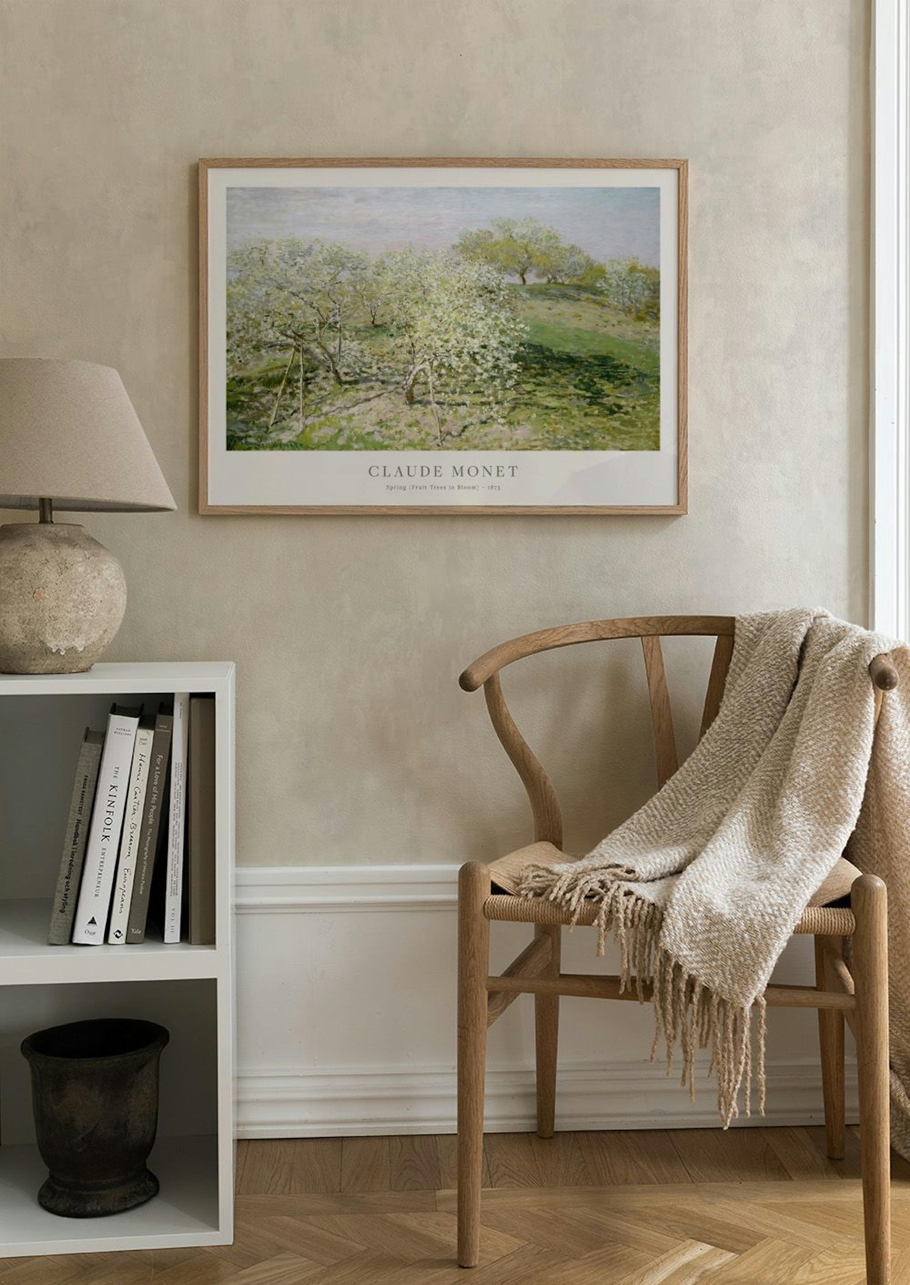 Monet - Primavera (Alberi da Frutto in Fiore) Poster thumbnail